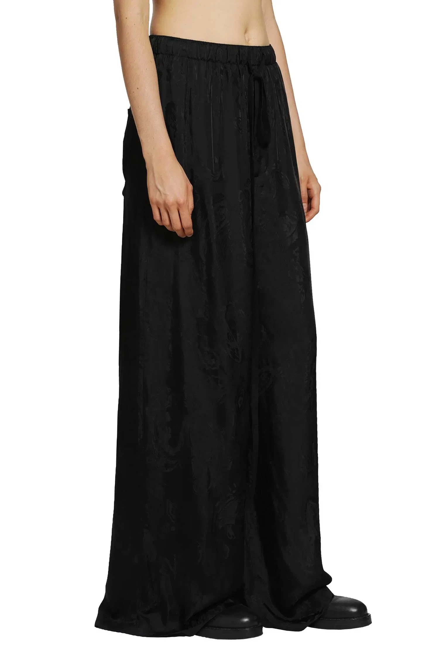 Ann Demeulemeester Nevi Lounge Pants in Paisley Satin