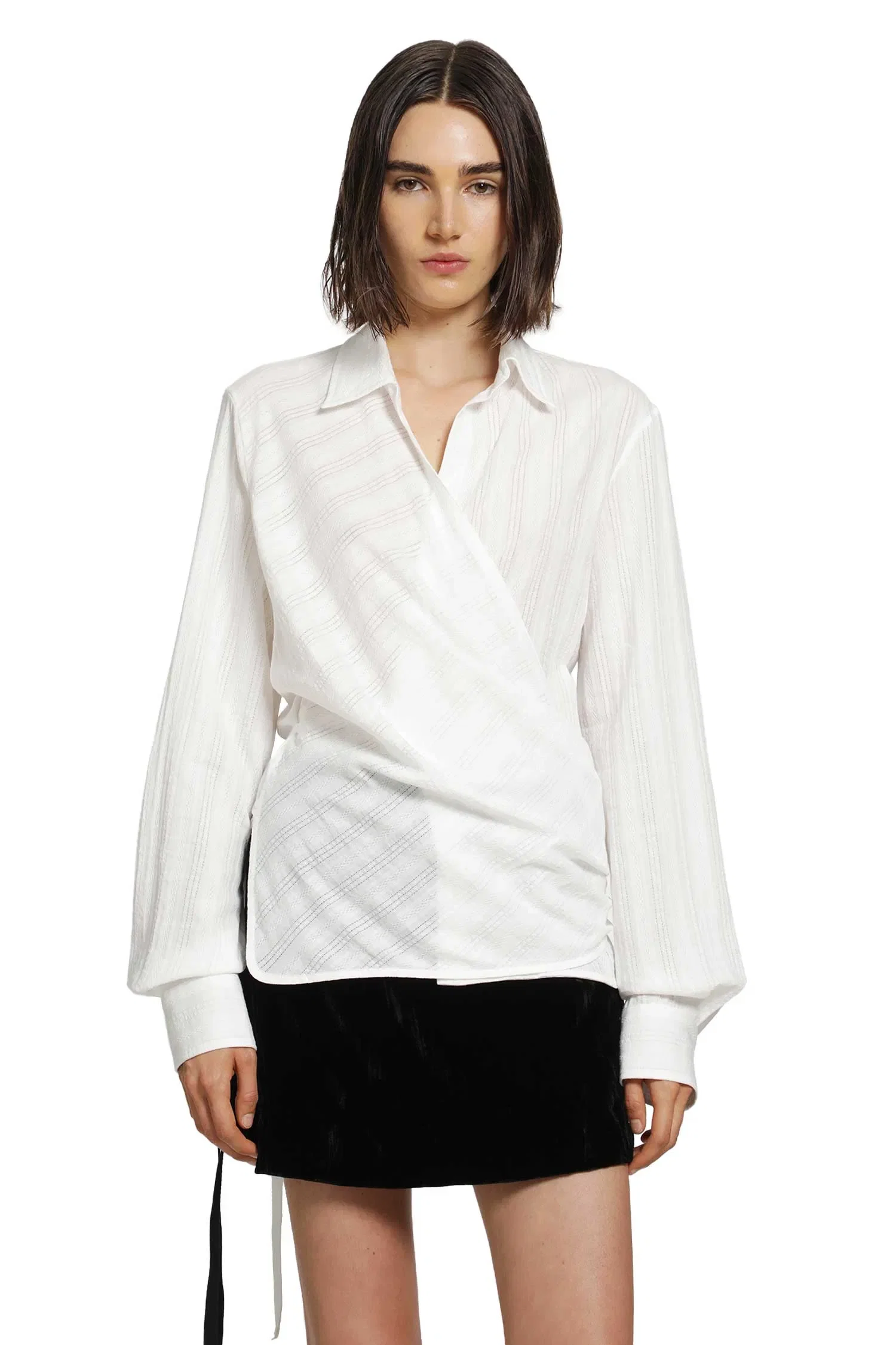 Ann Demeulemeester Alba Wrap Shirt