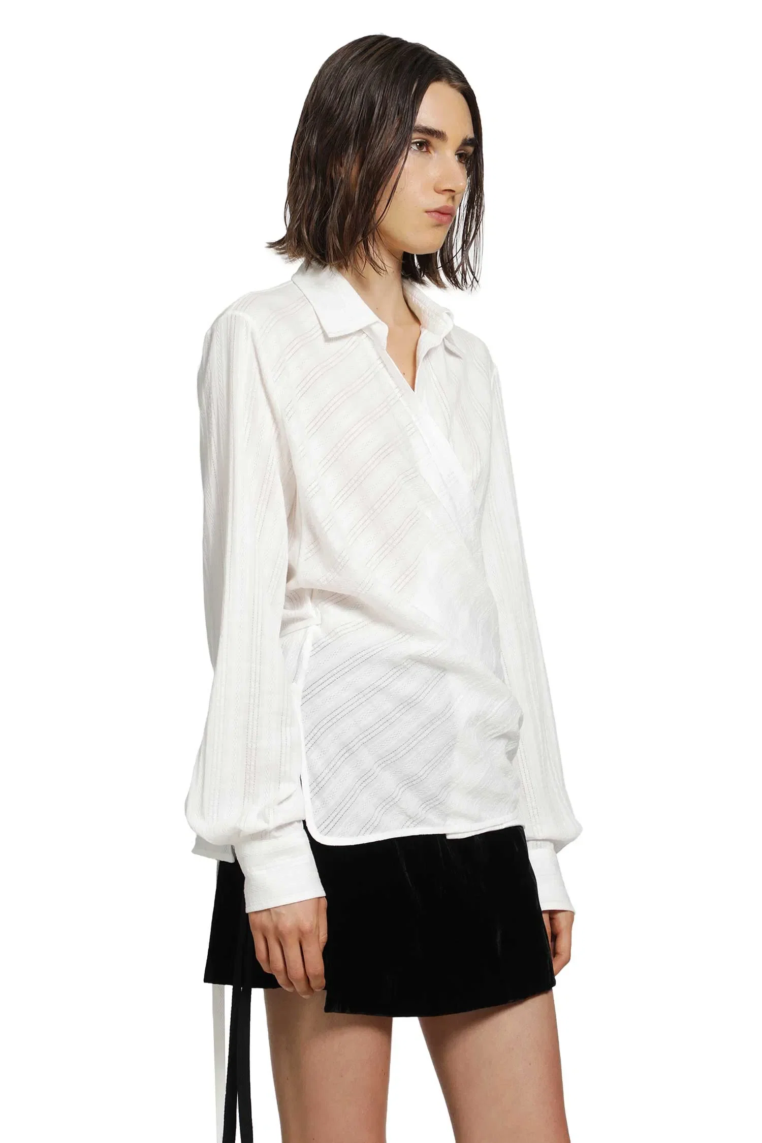 Ann Demeulemeester Alba Wrap Shirt