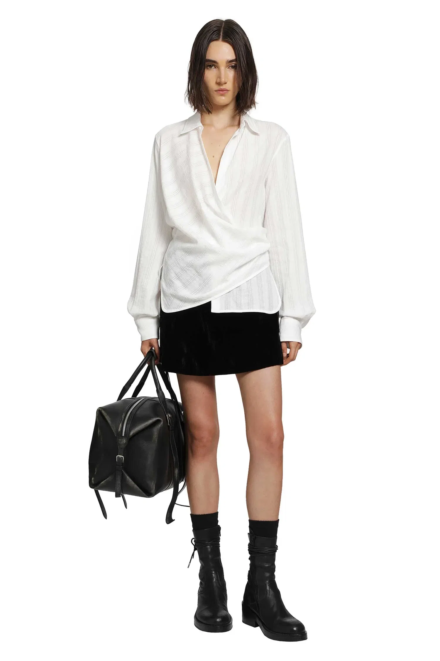Ann Demeulemeester Alba Wrap Shirt