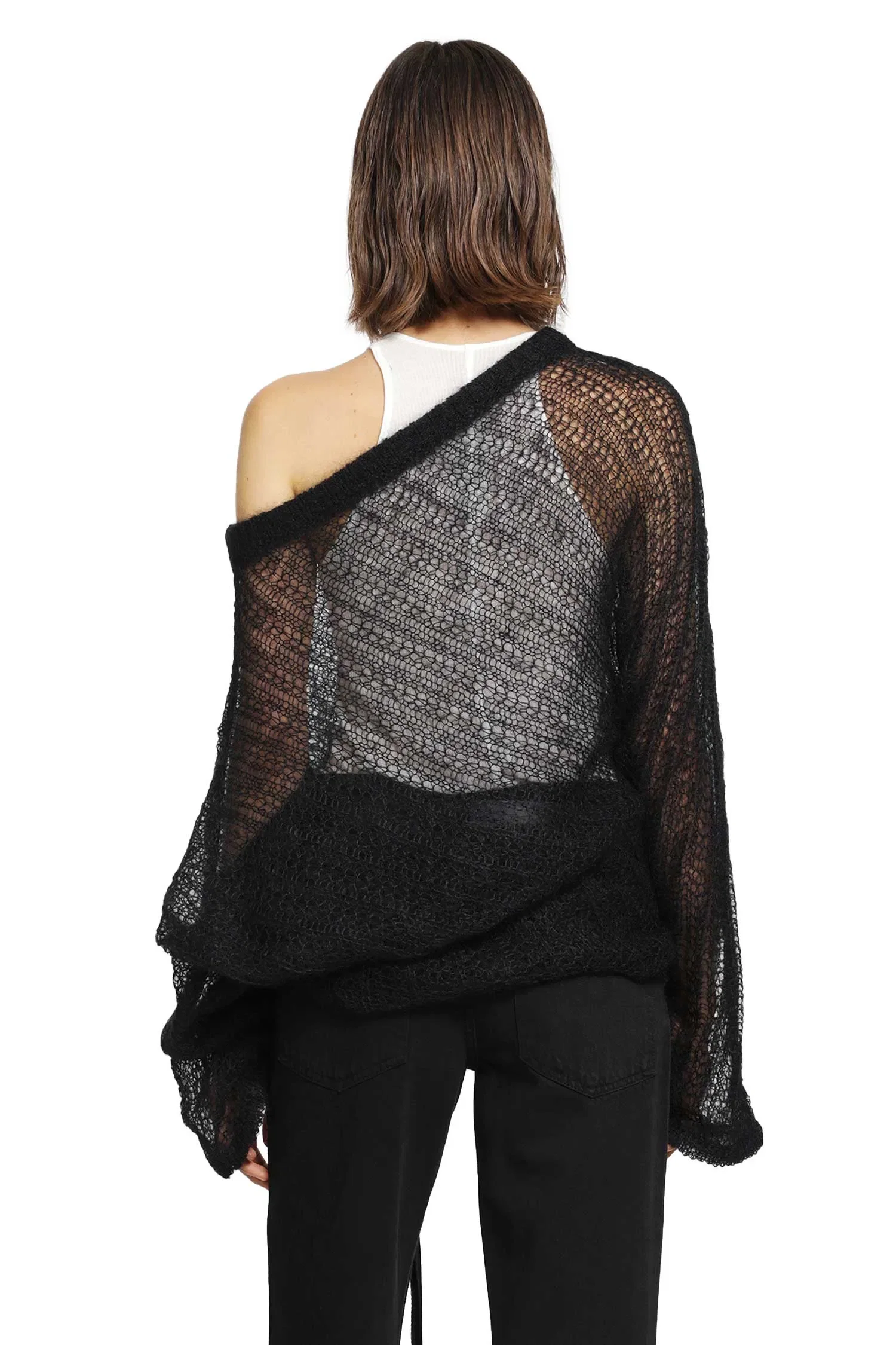 Ann Demeulemeester Christabel Drop Shoulder Sweater