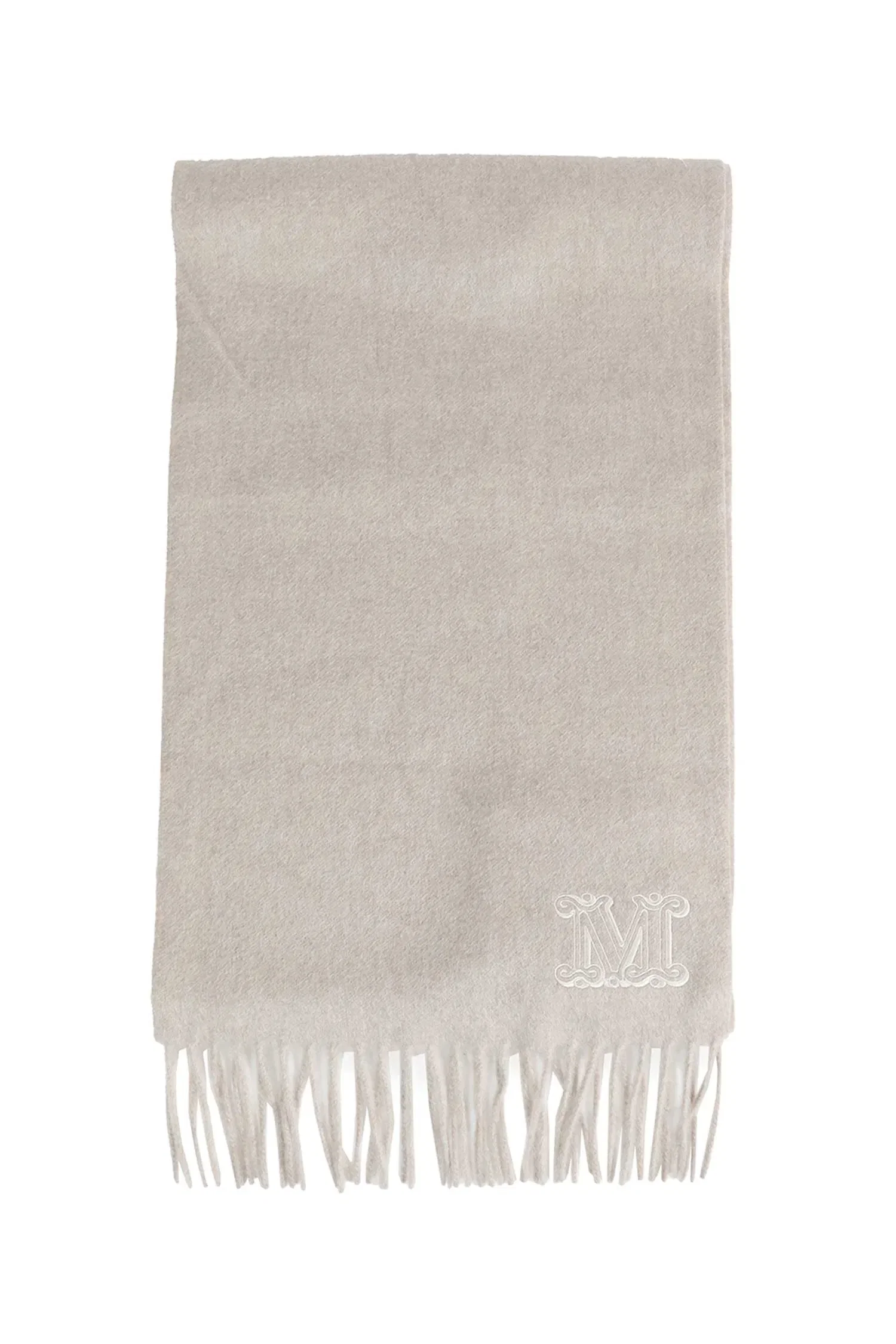Max Mara Monogram Cashmere Scarf
