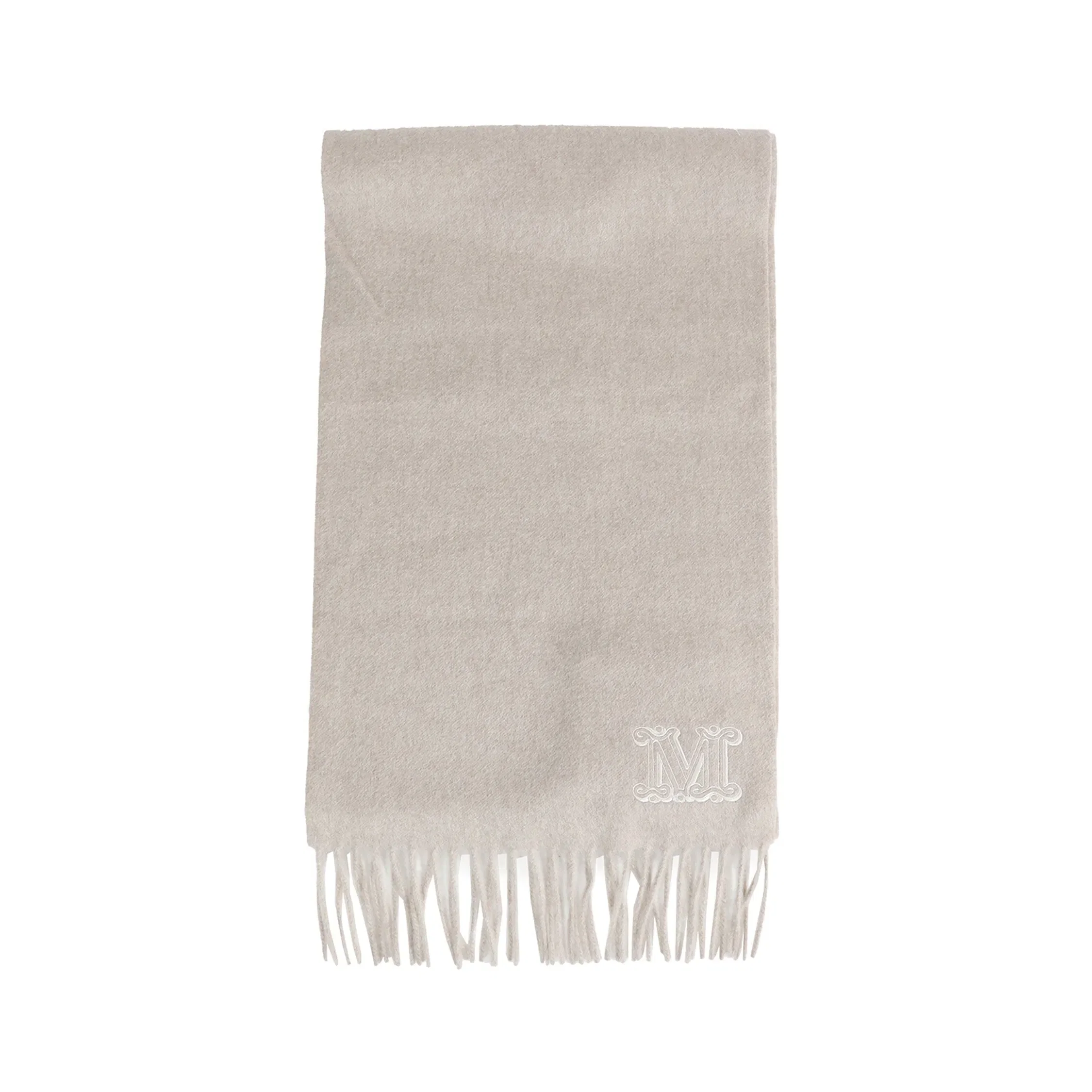 Max Mara Monogram Cashmere Scarf