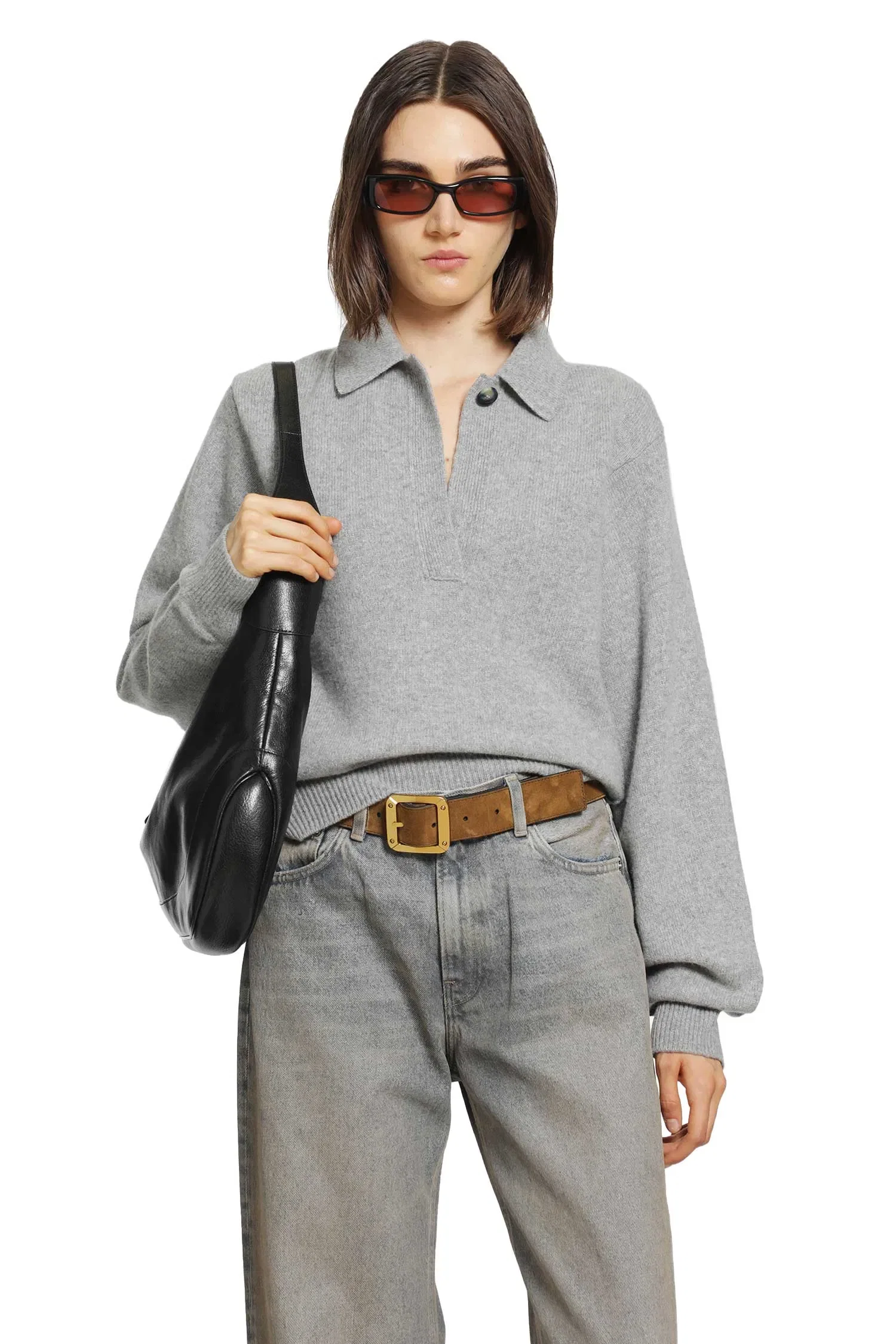 Haikure Ash Relaxed Sweater