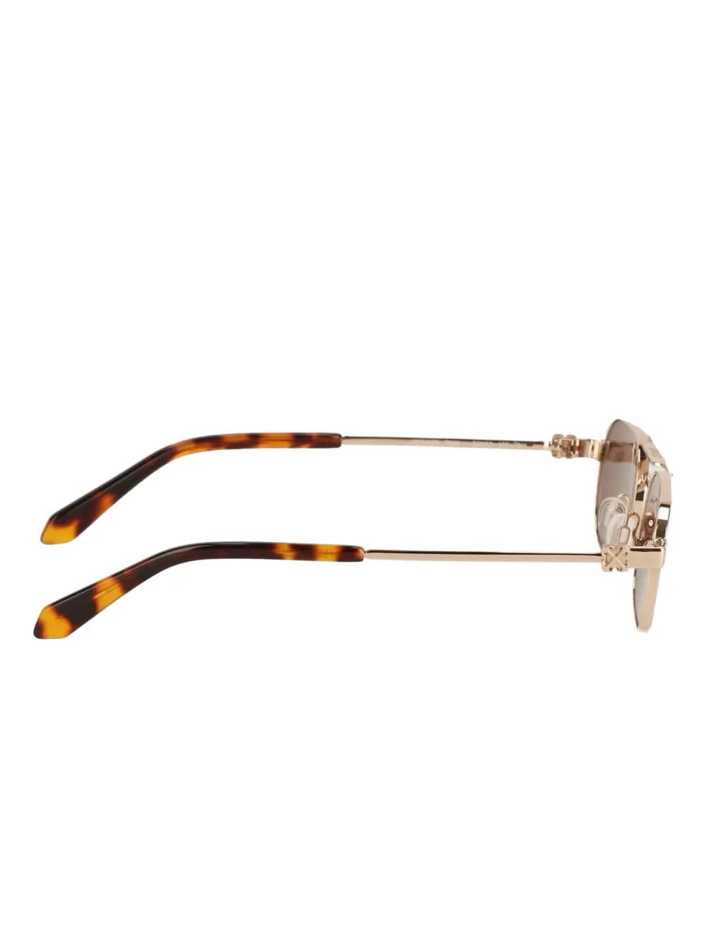 round-frame double-bridge sunglasses