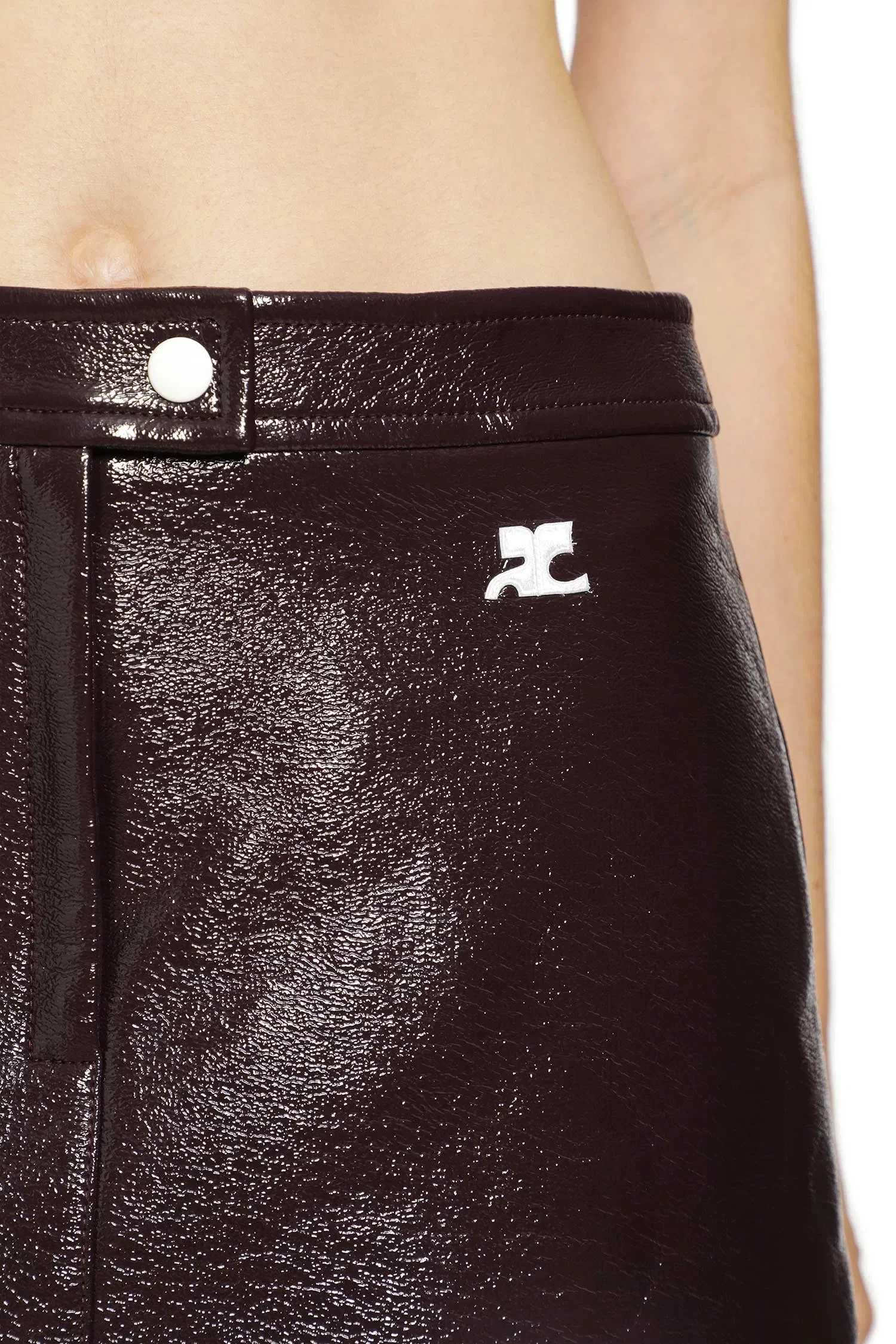 Courrèges Vinyle Reedition Mini SKirt