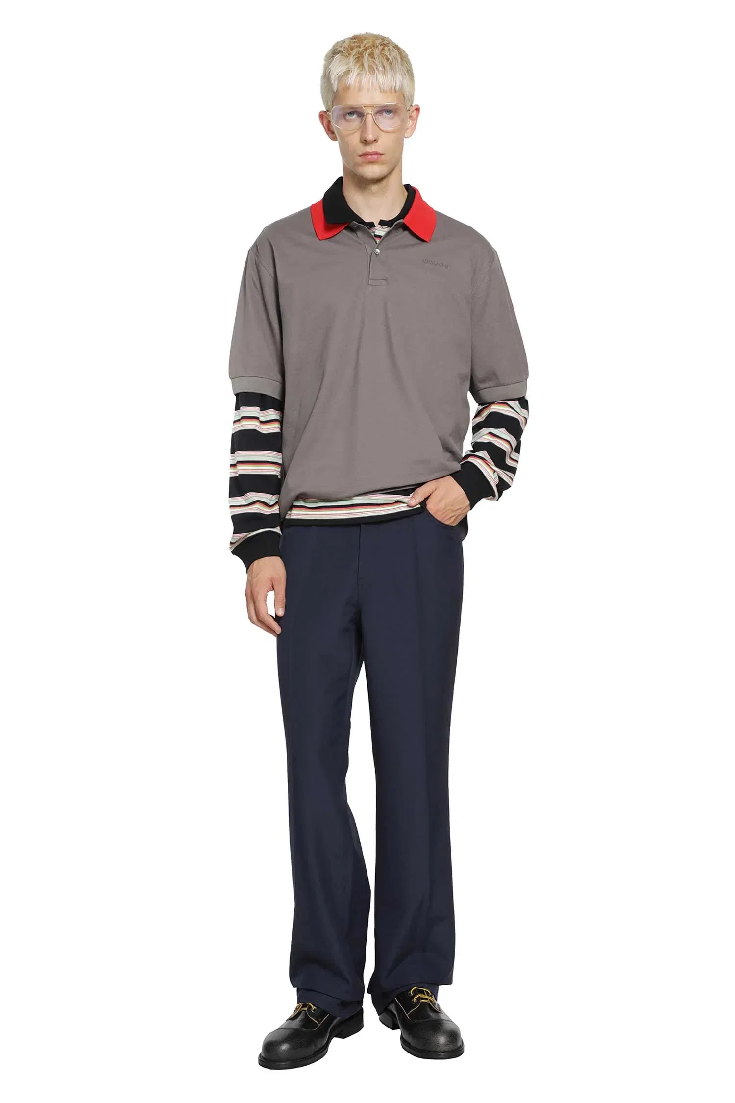 Marni Polo Shirt With Contrast Trims