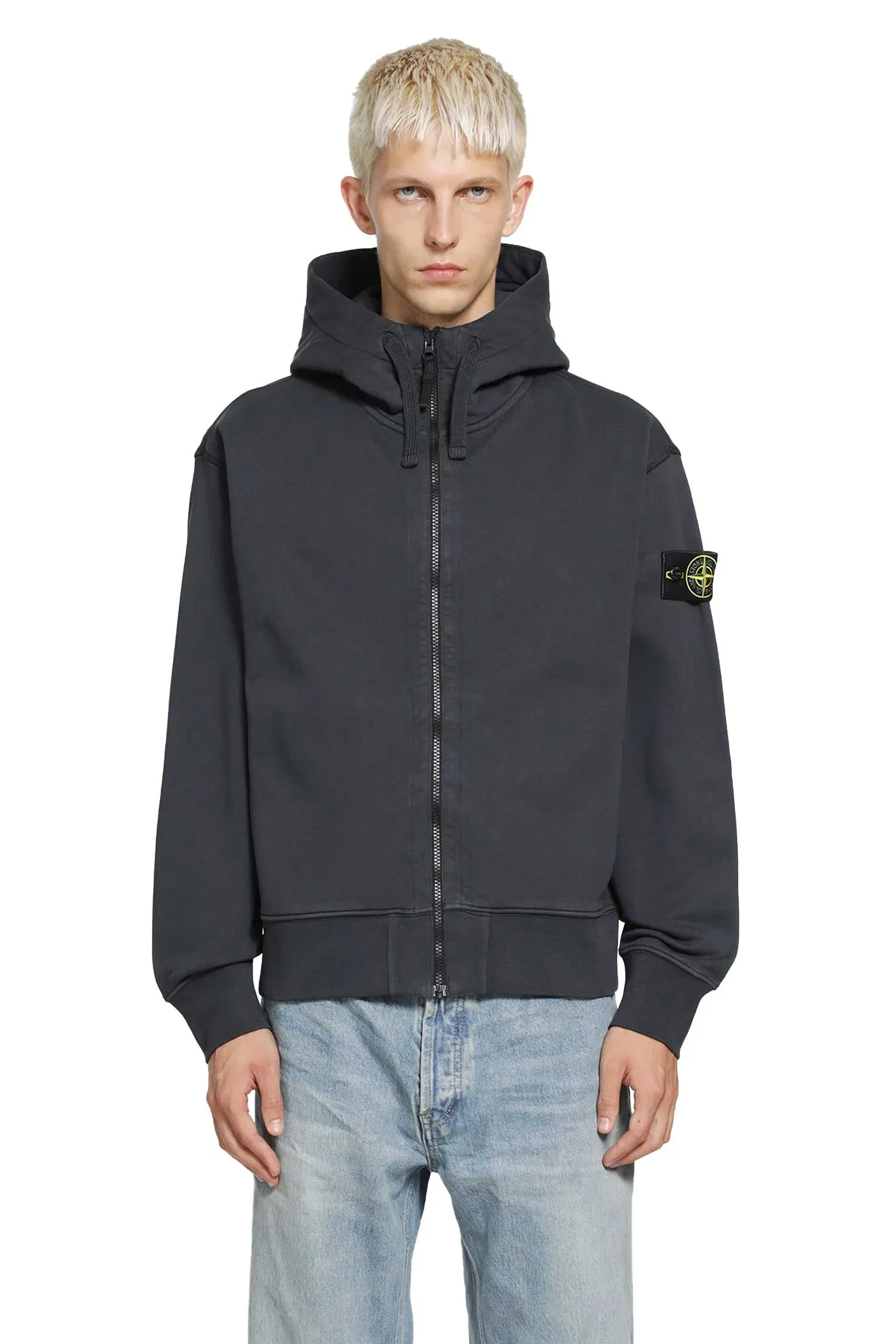 Stone Island 6100009 Zip-Up Hoodie
