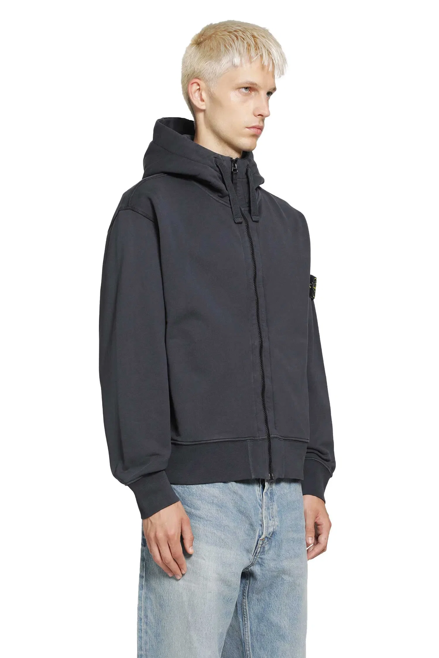 Stone Island 6100009 Zip-Up Hoodie