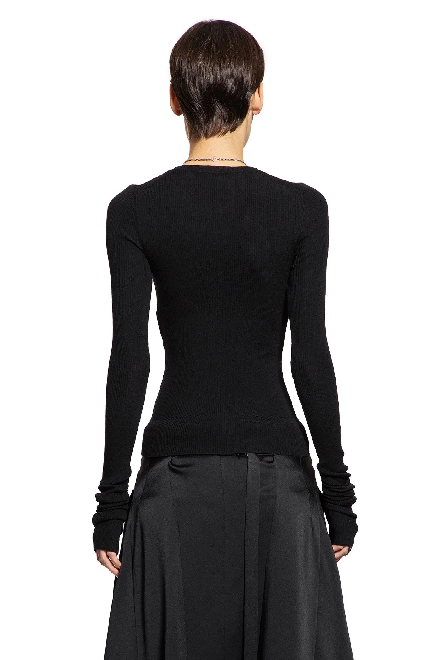 Ann Demeulemeester Lyell Sweater in Superfine Merino knit