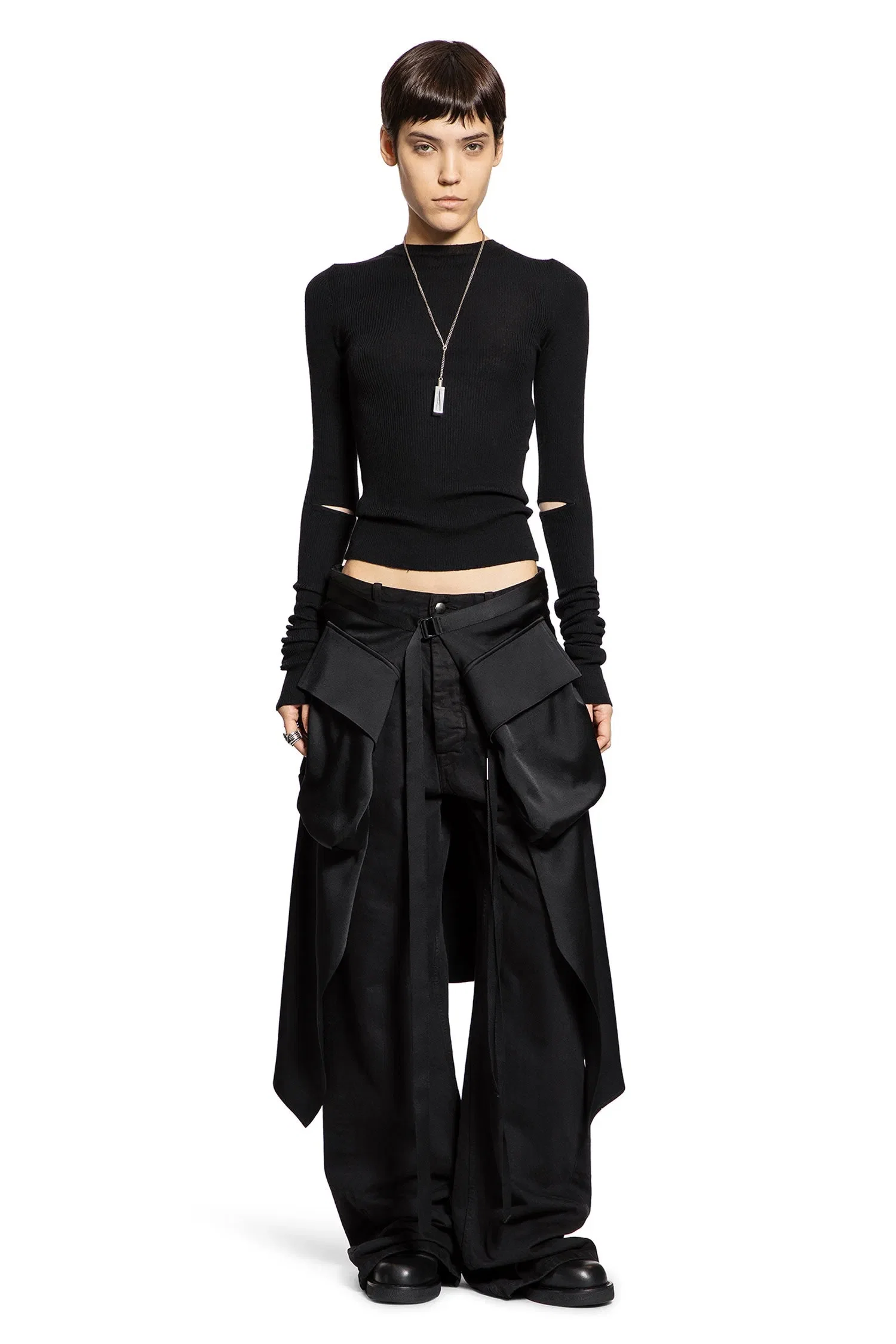 Ann Demeulemeester Lyell Sweater in Superfine Merino knit