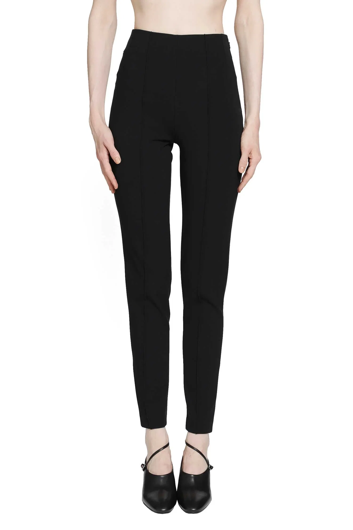 Jil Sander Viscose Jersey Skinny Trousers