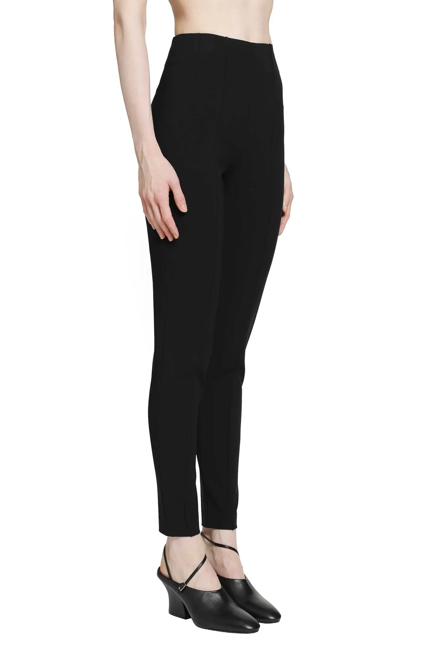 Jil Sander Viscose Jersey Skinny Trousers