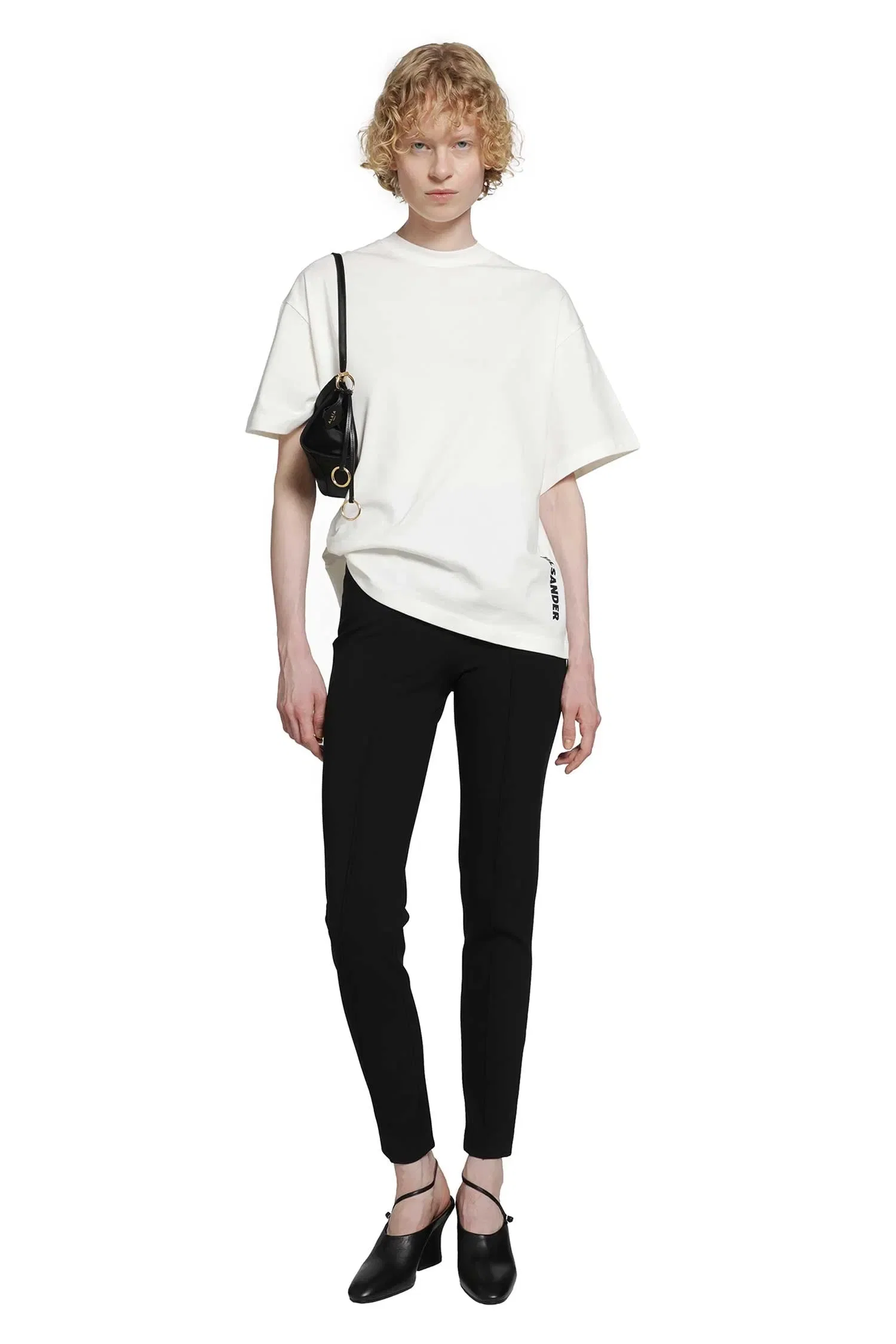 Jil Sander Viscose Jersey Skinny Trousers