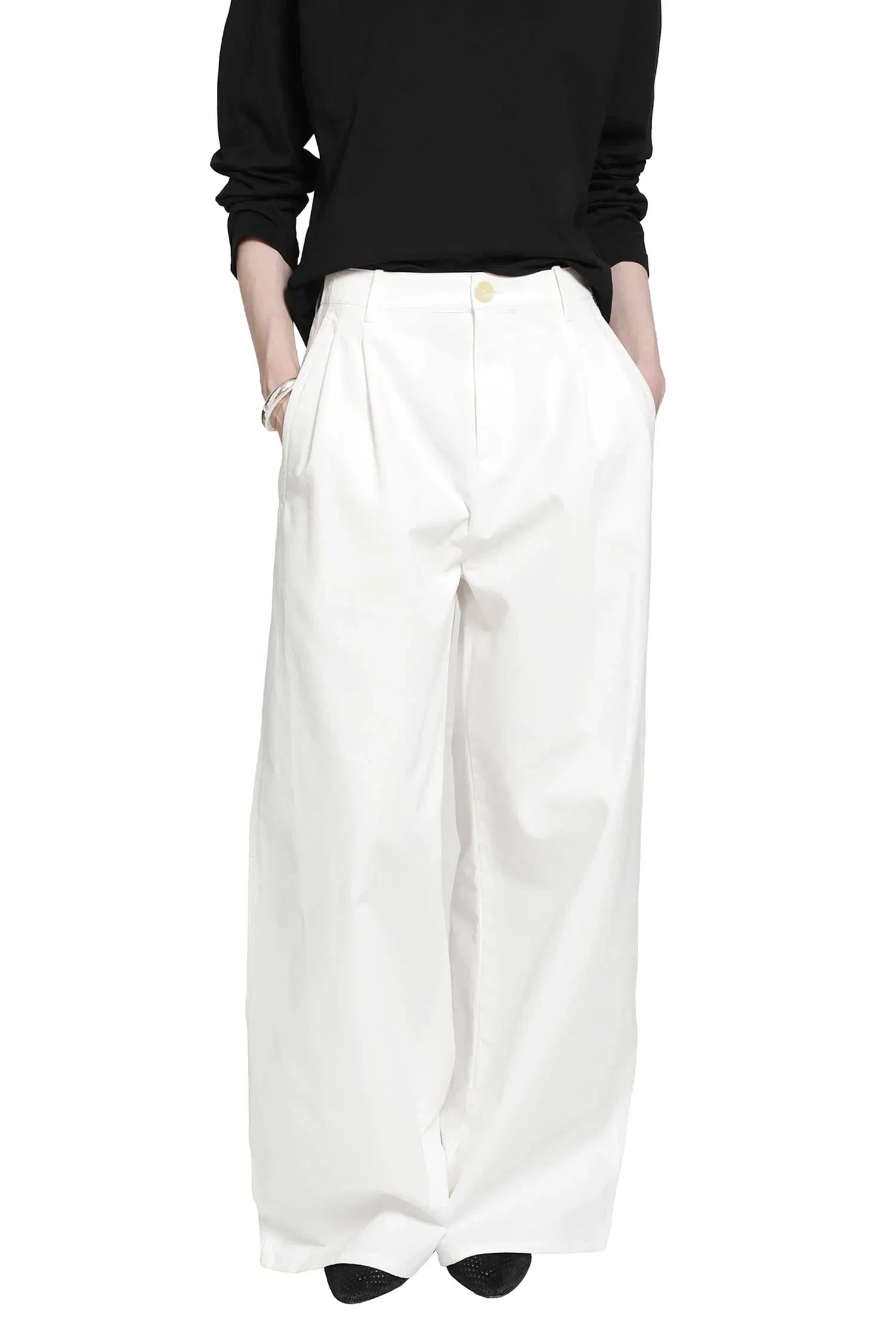 Jil Sander Cotton Drill Trousers