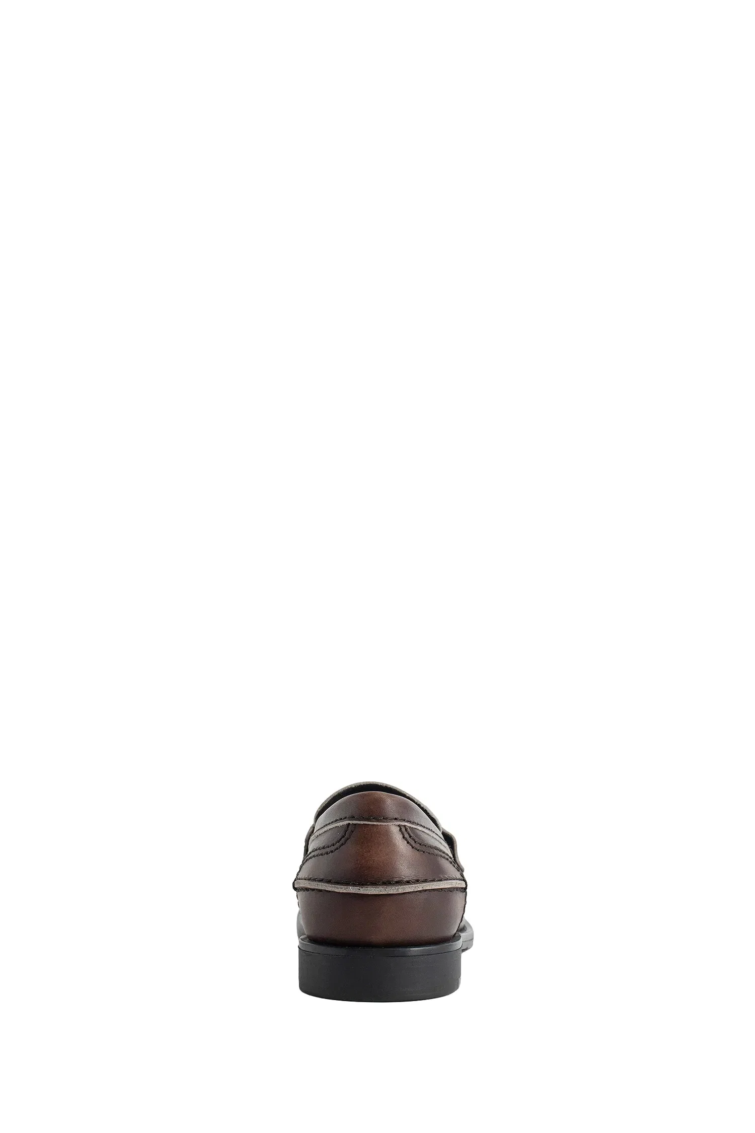 Miu Miu Vintage-effect Leather Penny Loafers