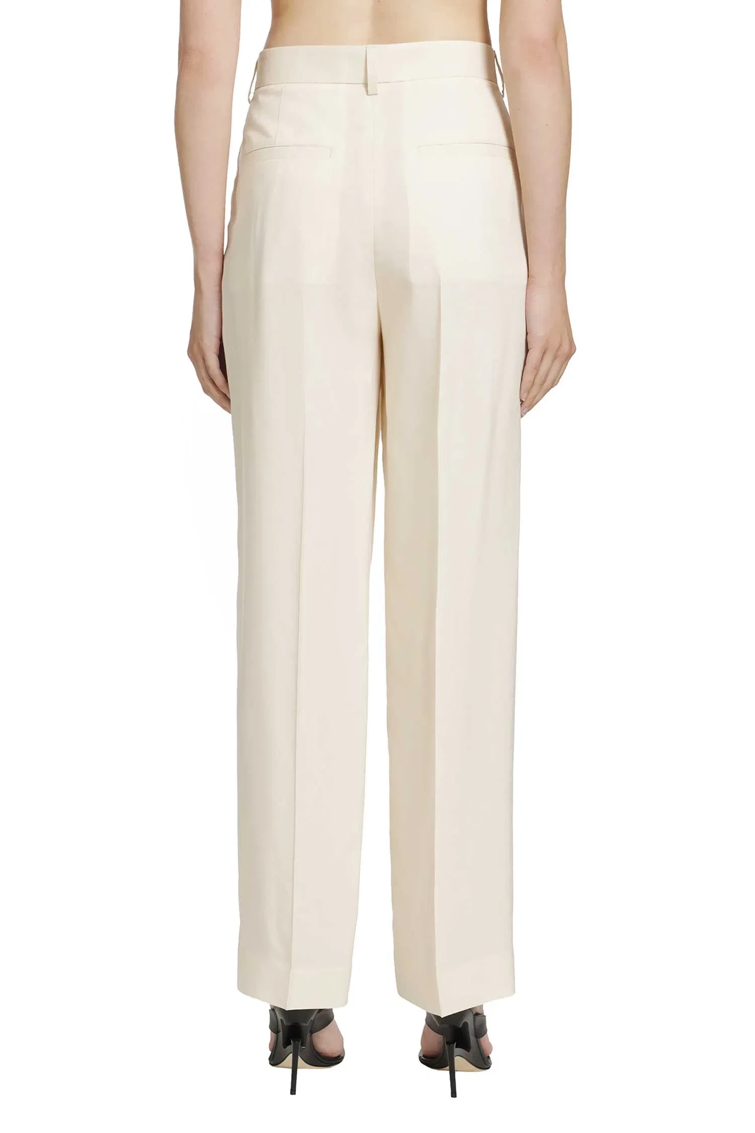 TOTEME Double-Pleat Fluid Trousers