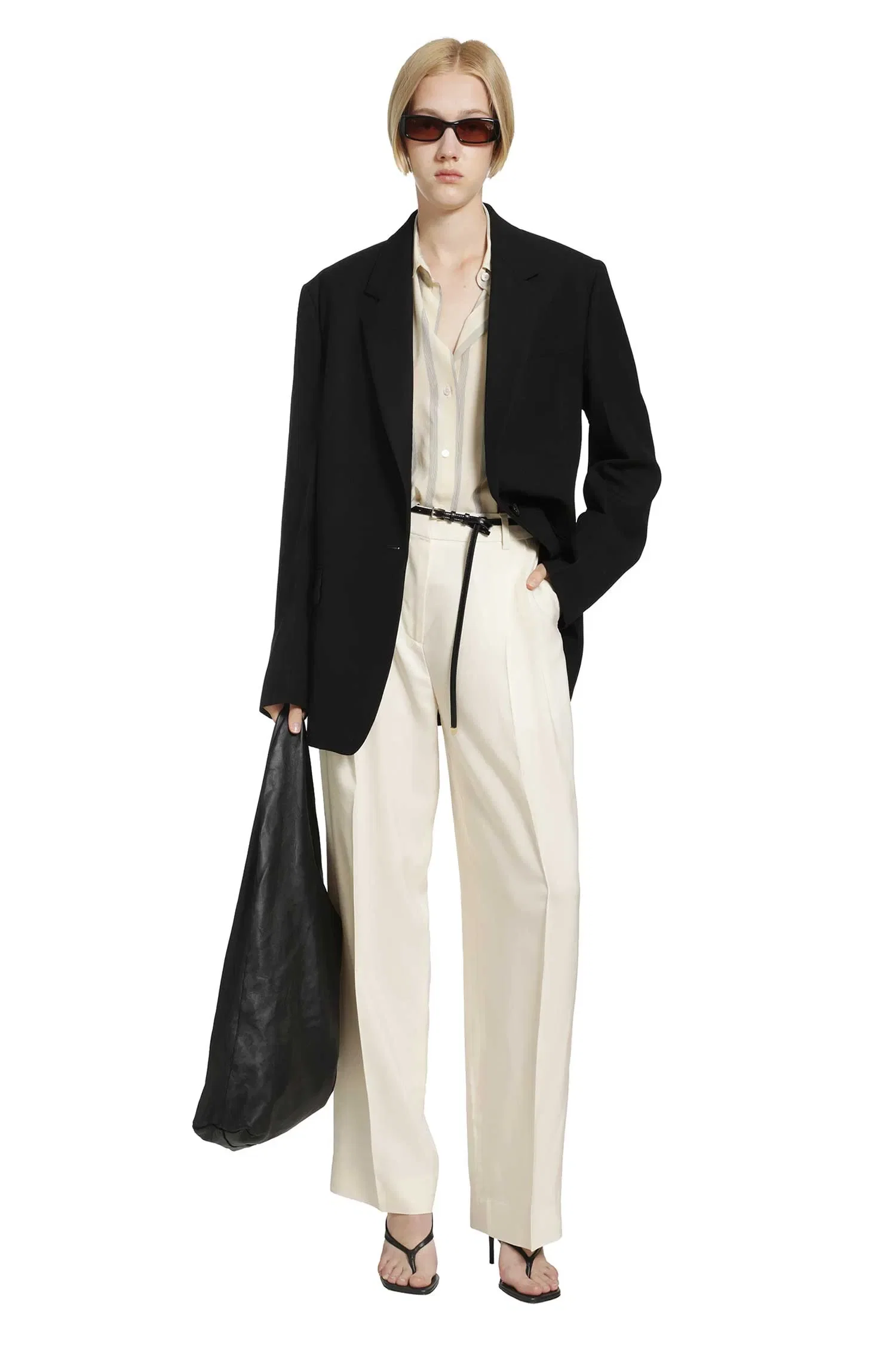 TOTEME Double-Pleat Fluid Trousers