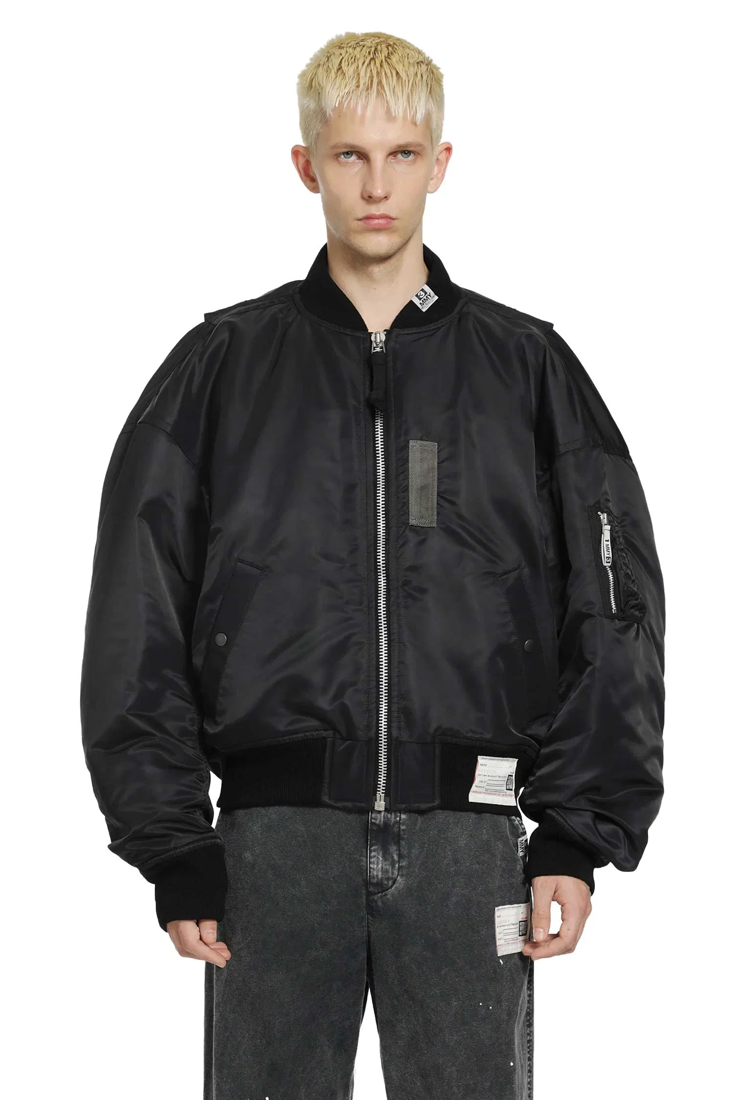Maison Mihara Yasuhiro Vest Combined Bomber Jacket