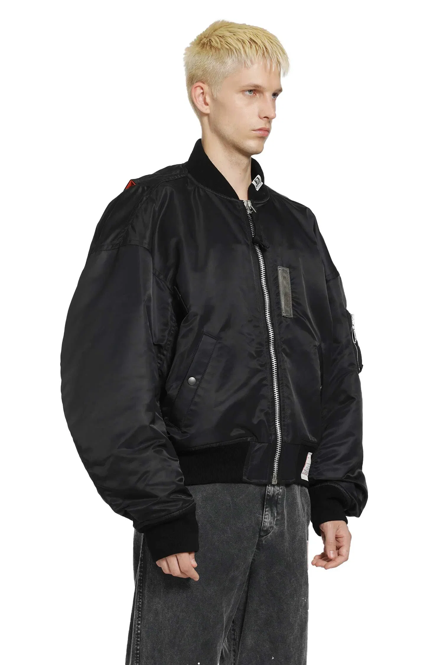 Maison Mihara Yasuhiro Vest Combined Bomber Jacket
