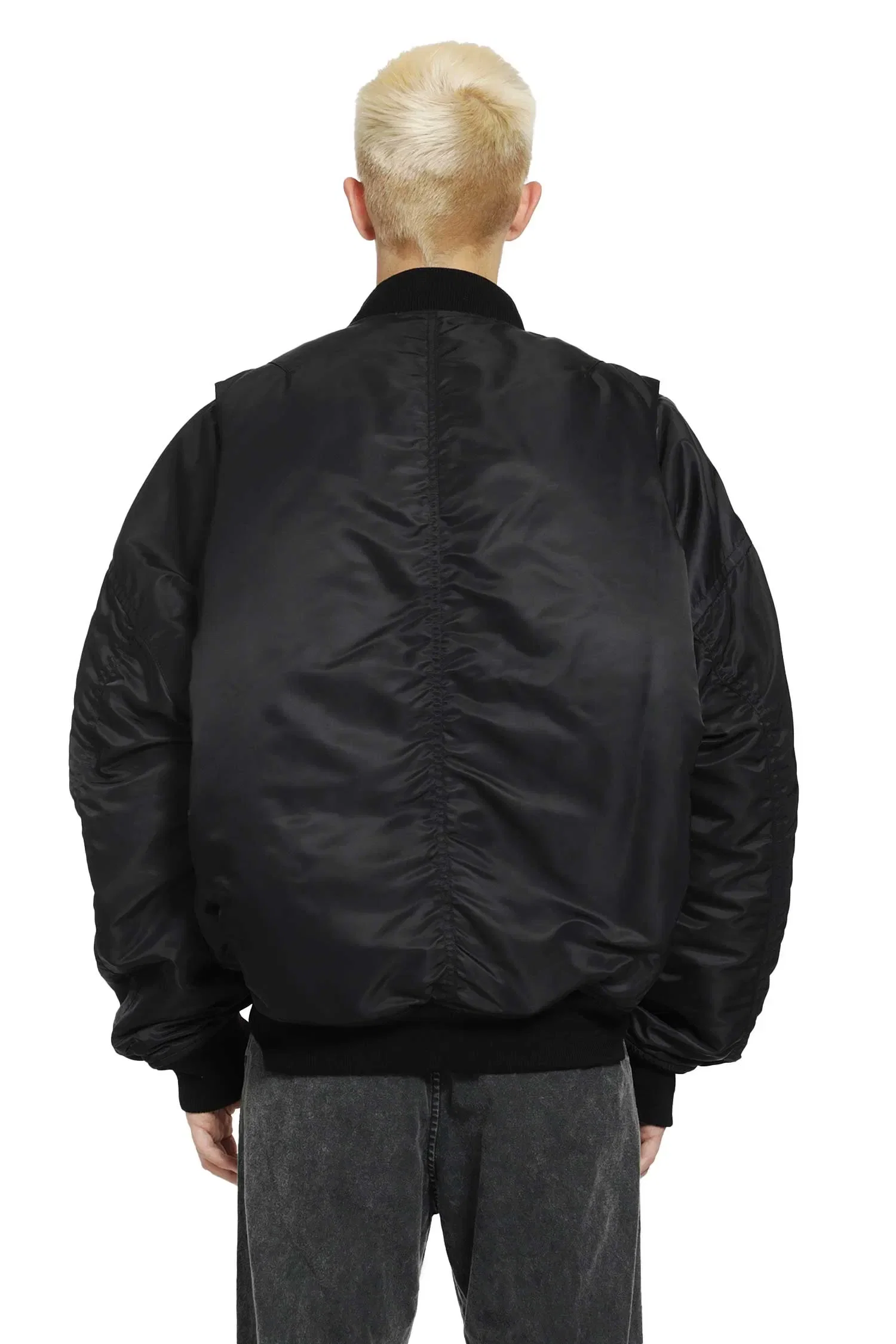 Maison Mihara Yasuhiro Vest Combined Bomber Jacket