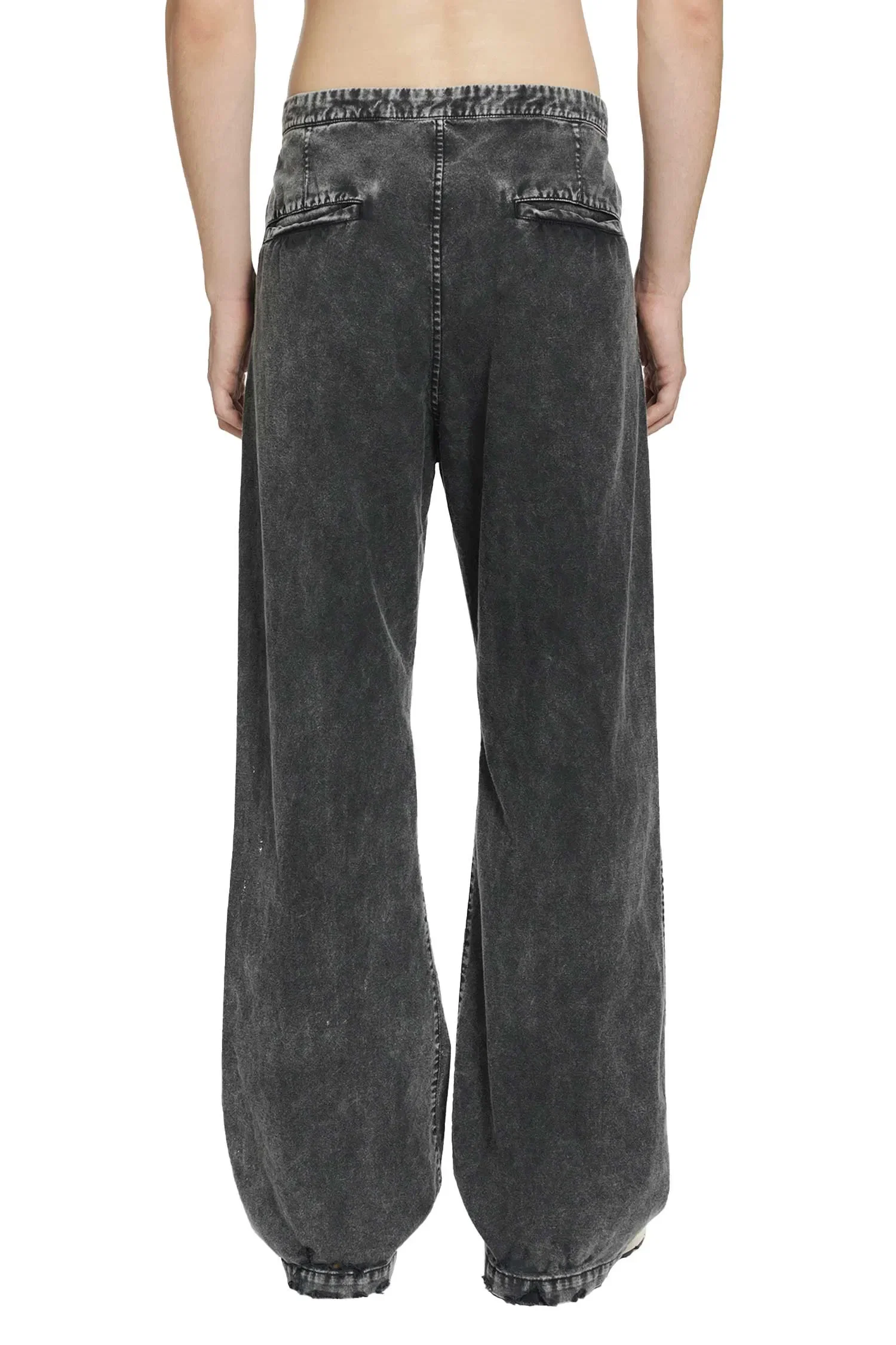 Maison Mihara Yasuhiro Distressed Cotton Linen Pants