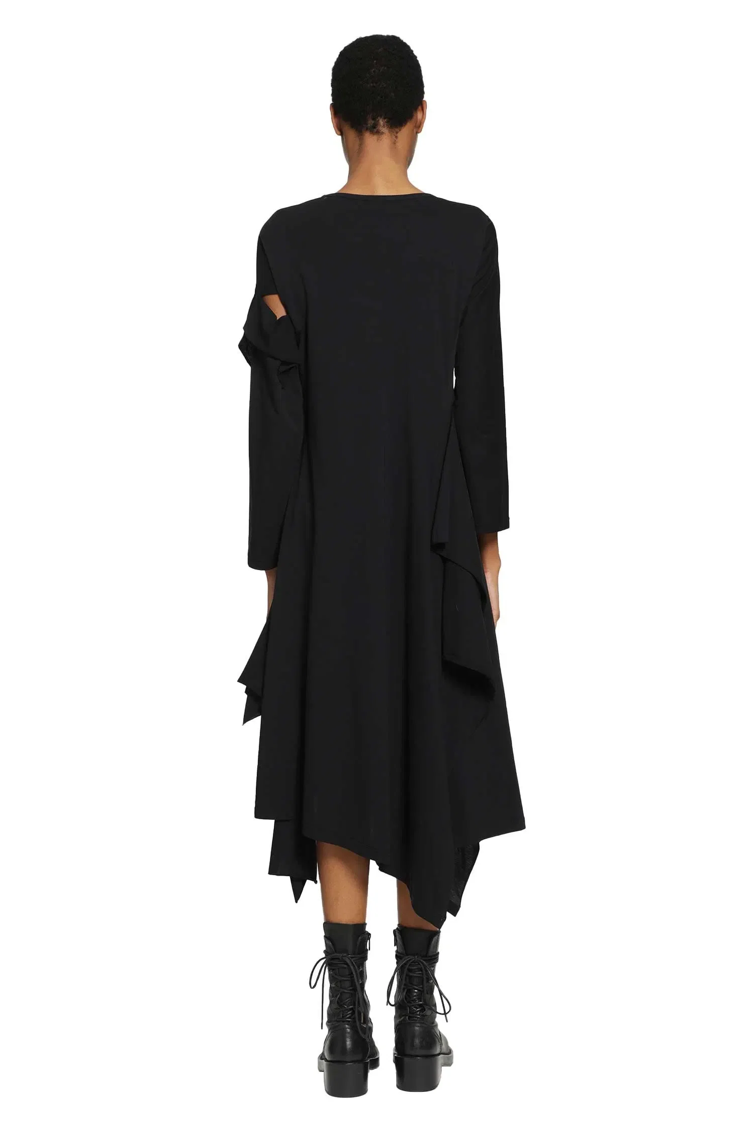 Yohji Yamamoto Handwriting Print Dress