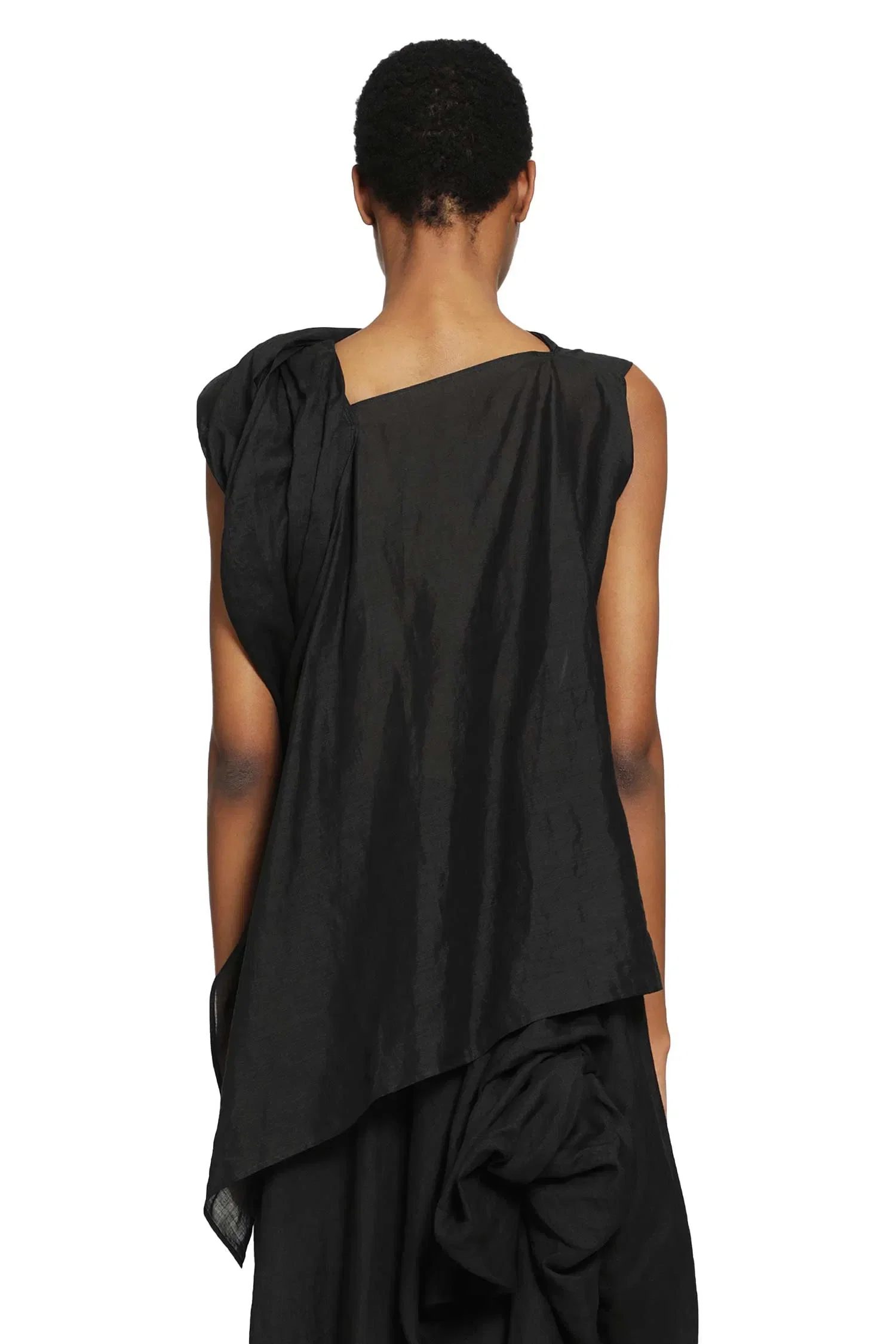 Yohji Yamamoto Twisted Detail Blouse