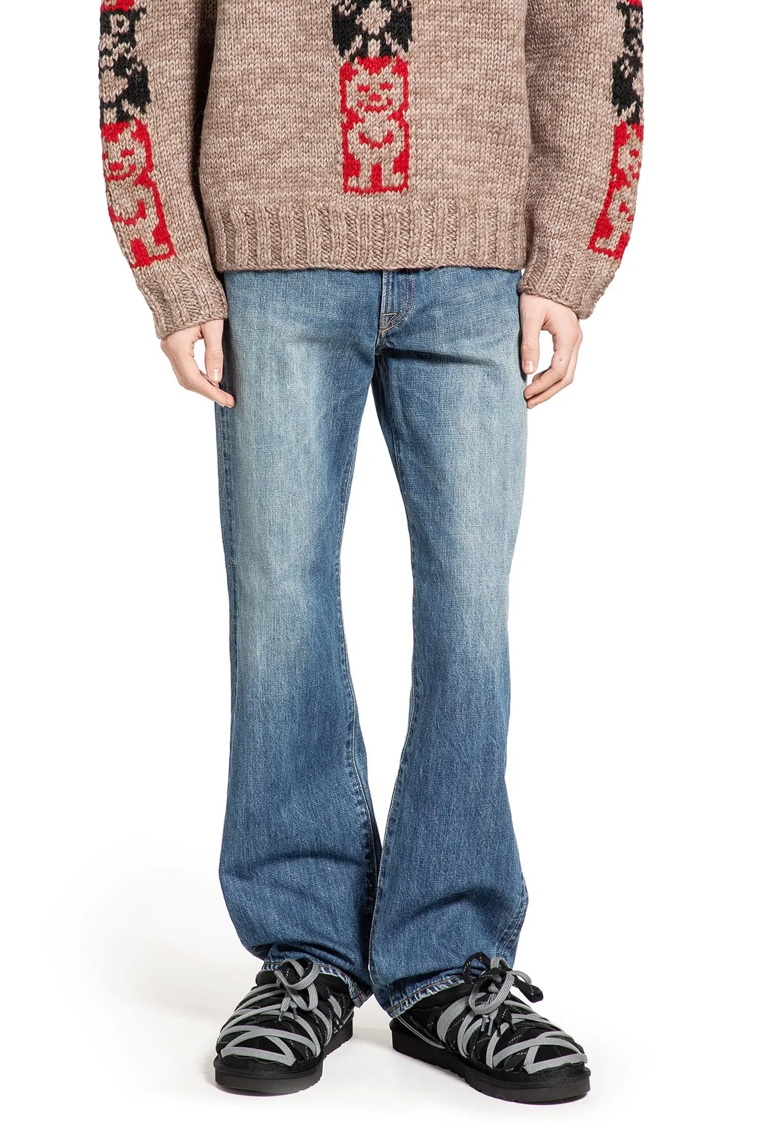 KAPITAL Zimbabwe Denim 5P Monkey TH Jeans