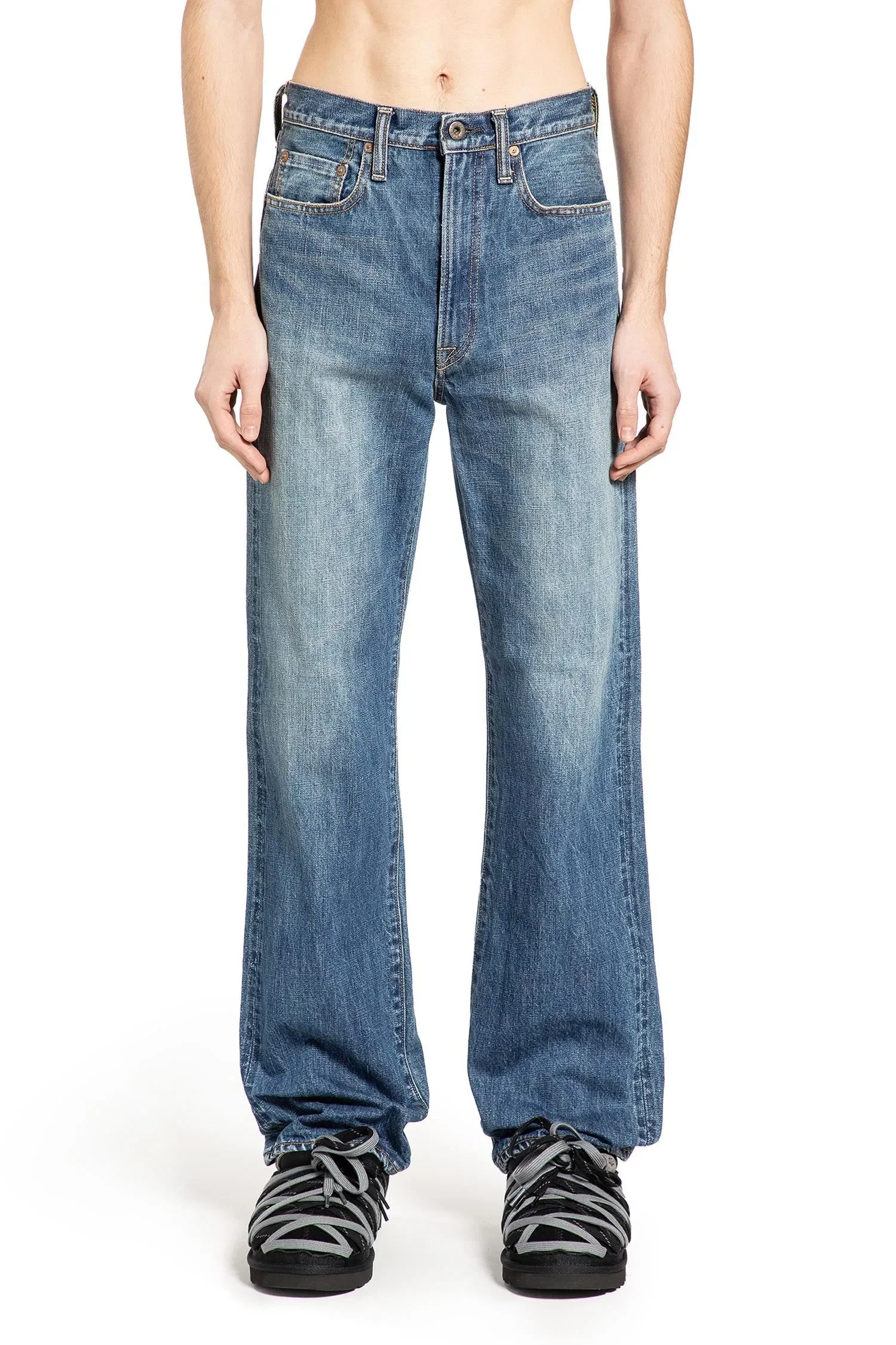 KAPITAL Zimbabwe Denim 5P Monkey TH Jeans