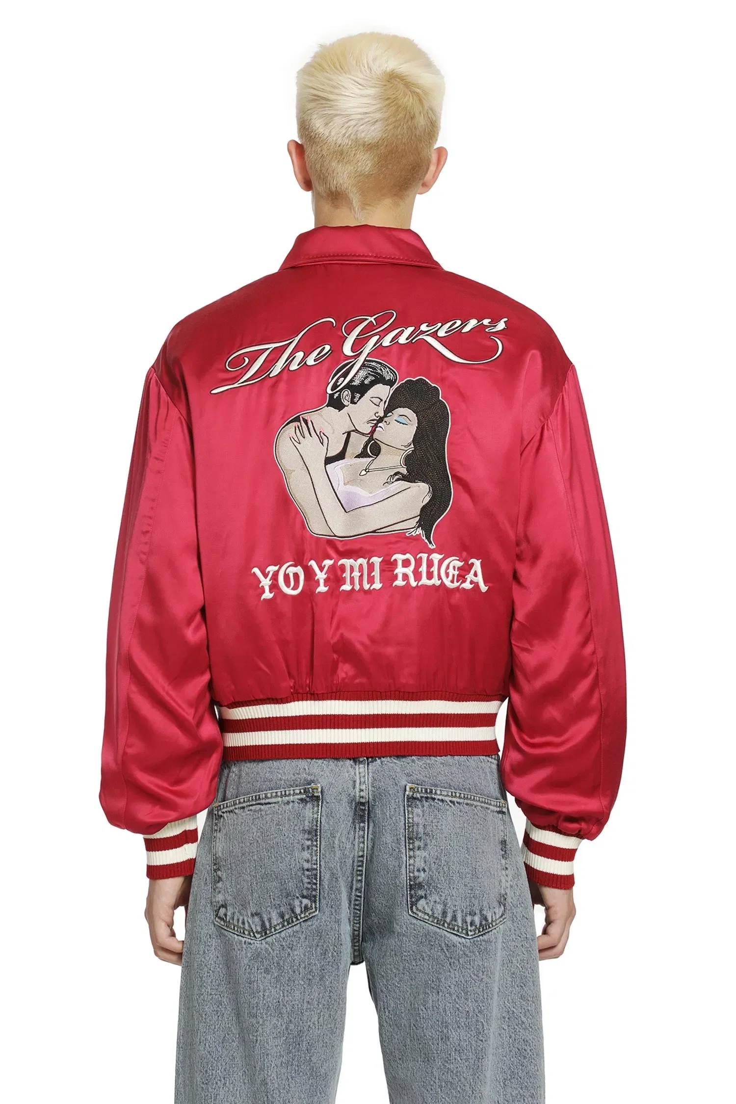 Second/Layer Aces Satin Club Jacket