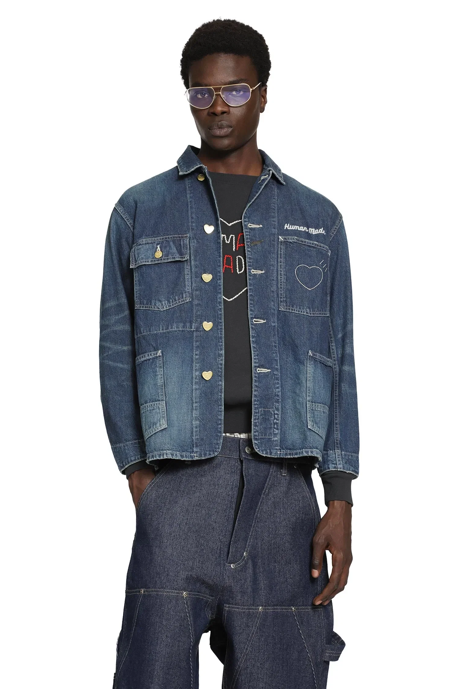 Human Made Denim Coverall Jacket