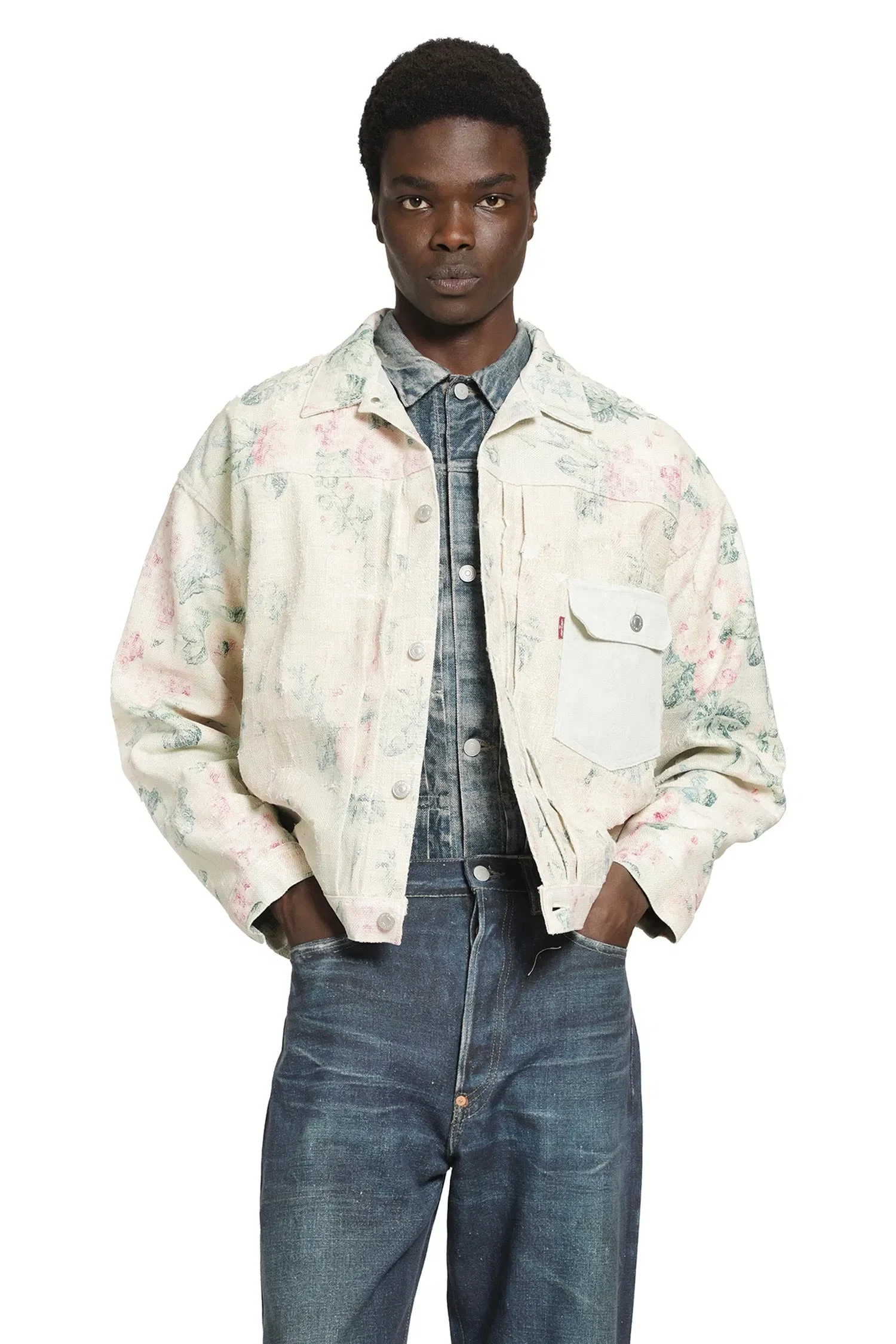 Junya Watanabe X Levi's Flower Print Jacket