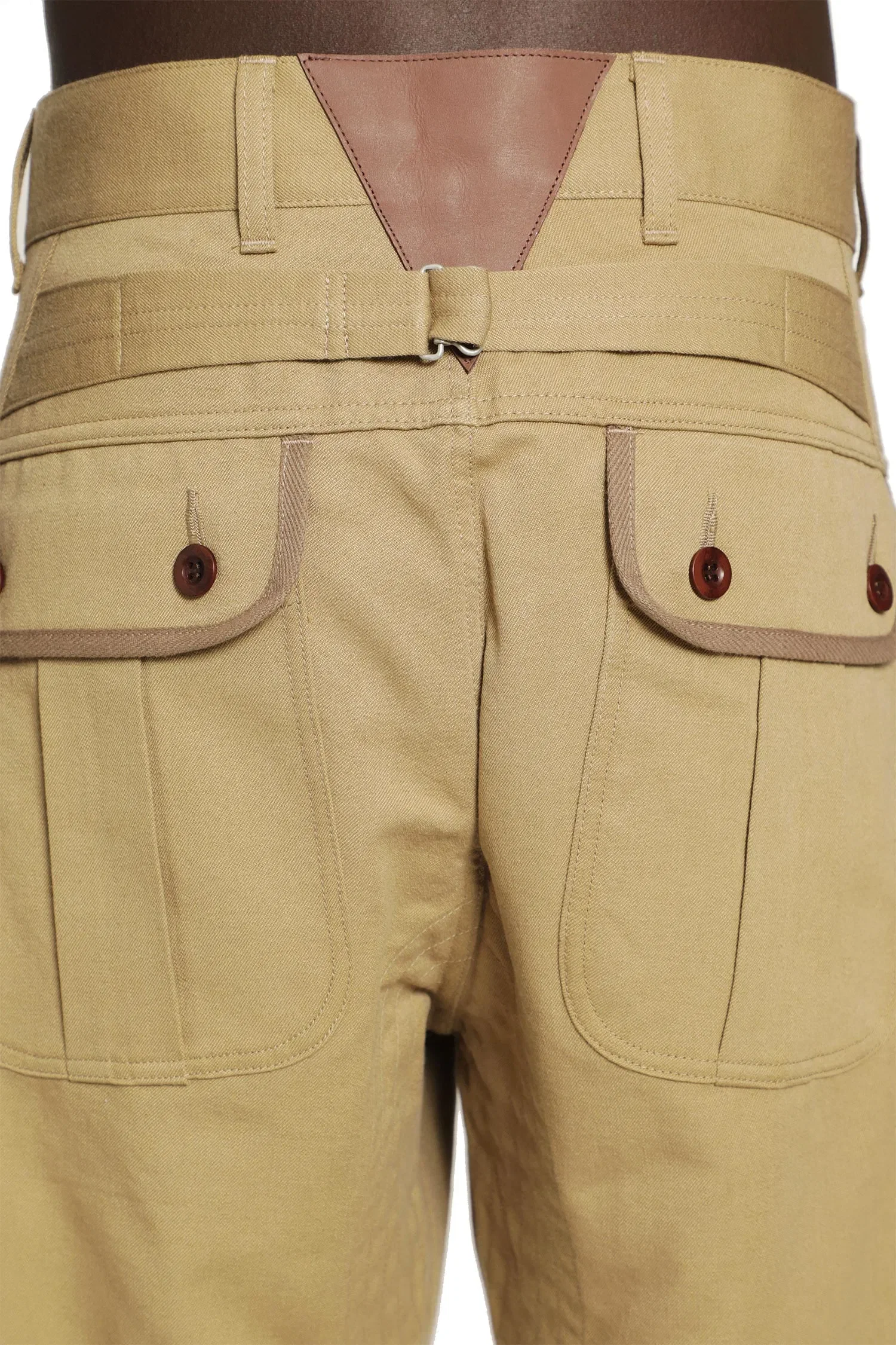 Junya Watanabe Cotton Wool Flared Trousers