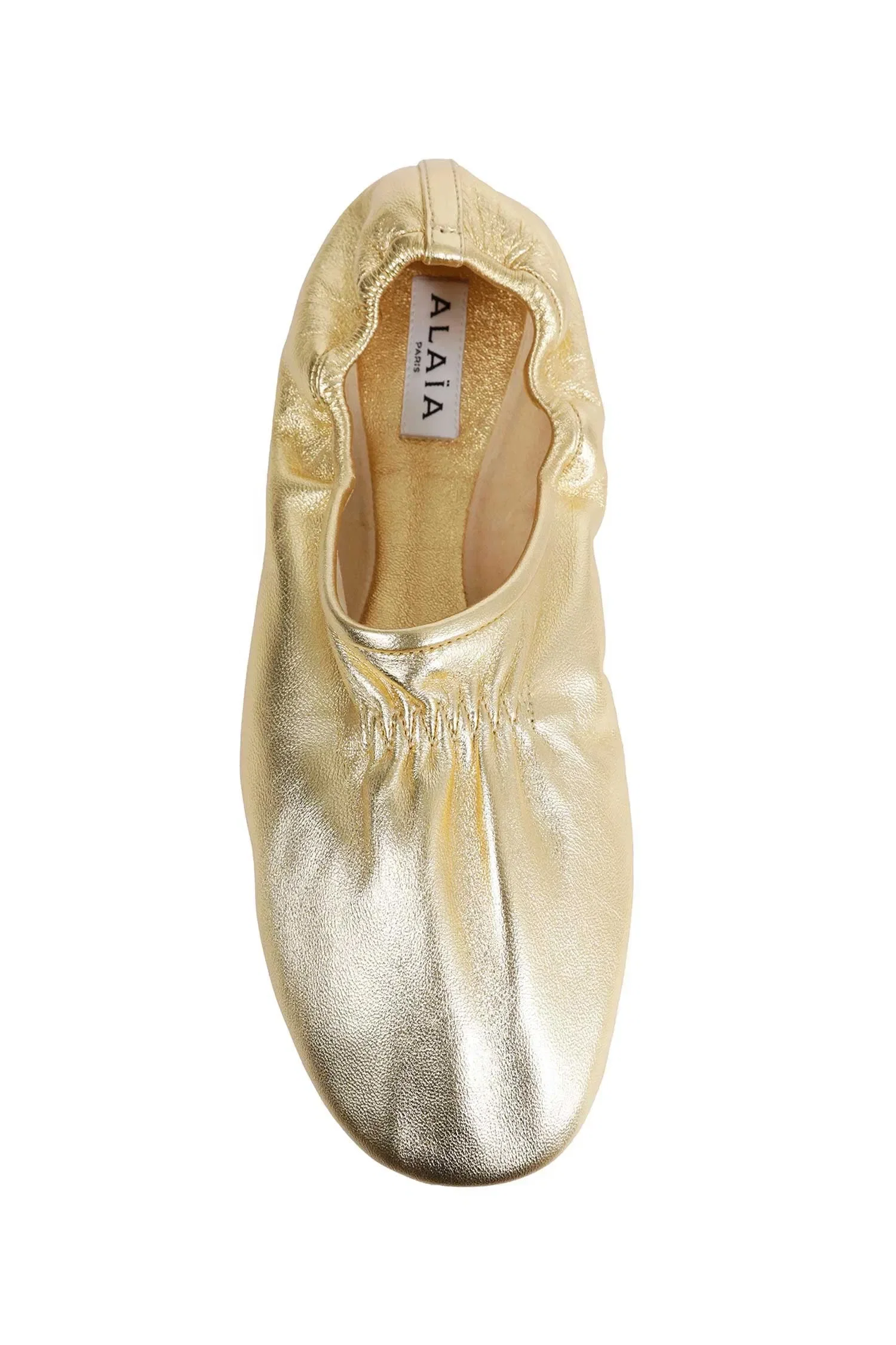 Alaia Supple Leather Slippers