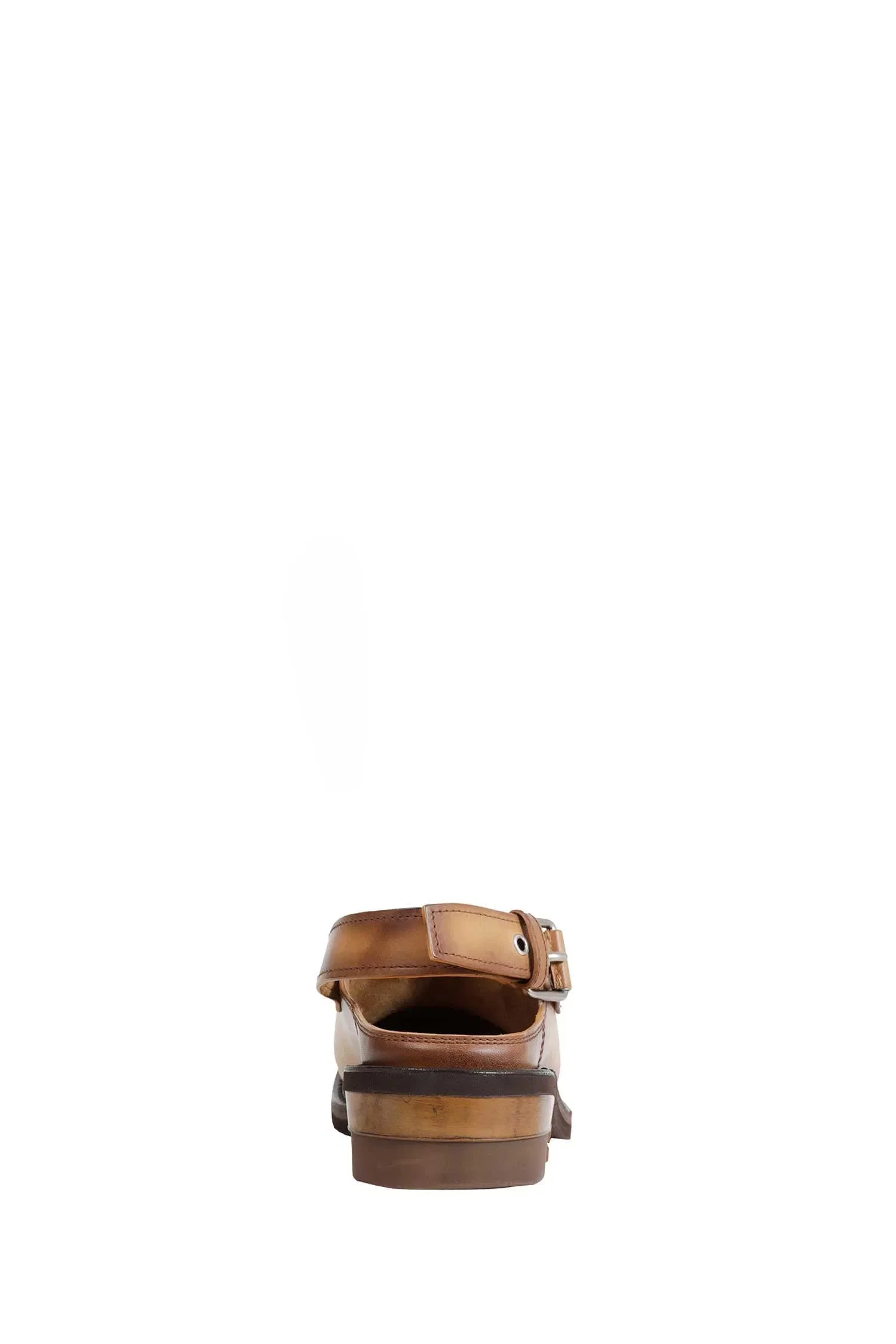 Miu Miu Foule Leather Mules