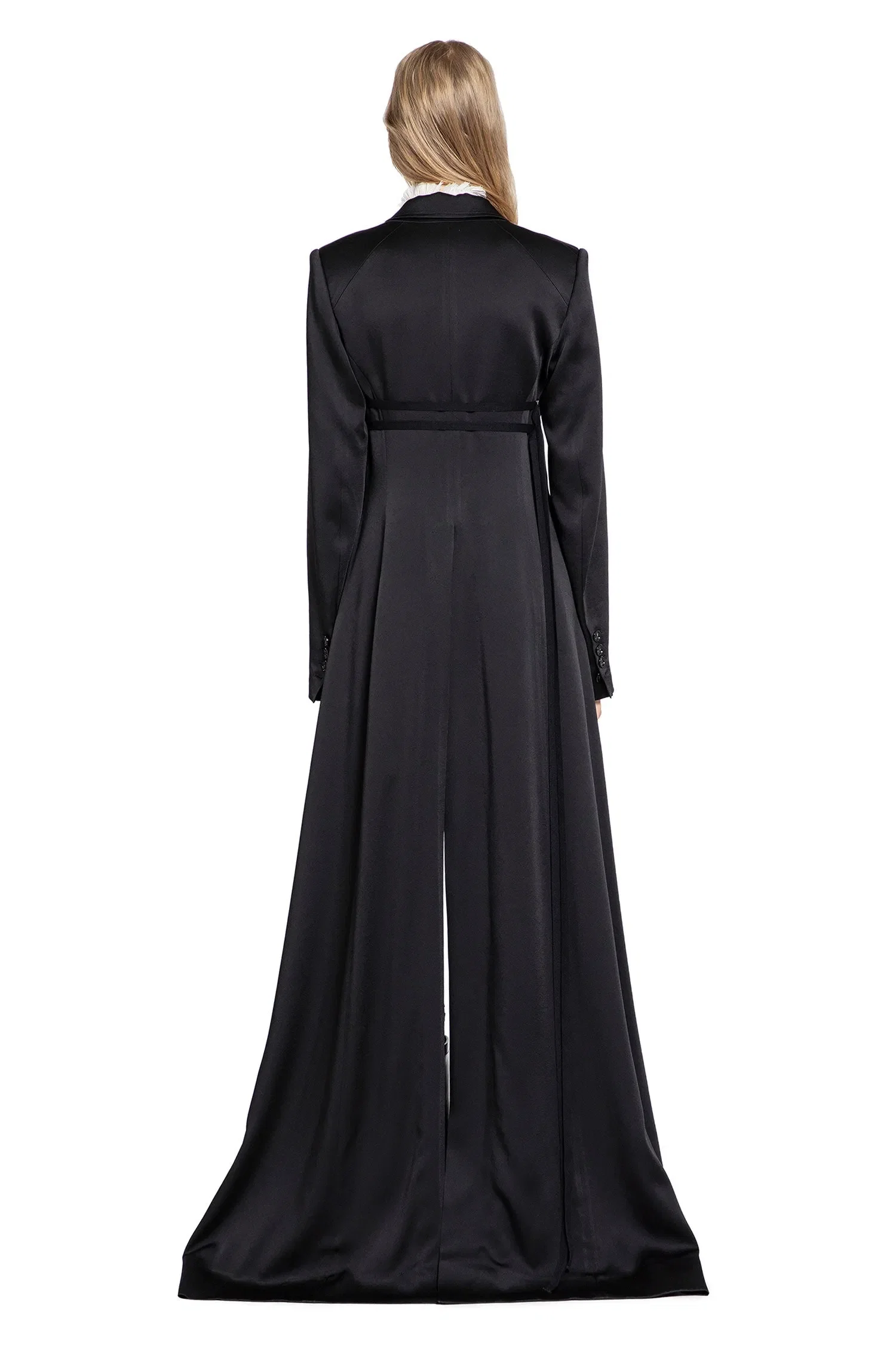 Ann Demeulemeester Abke X-Long Open Front Coat