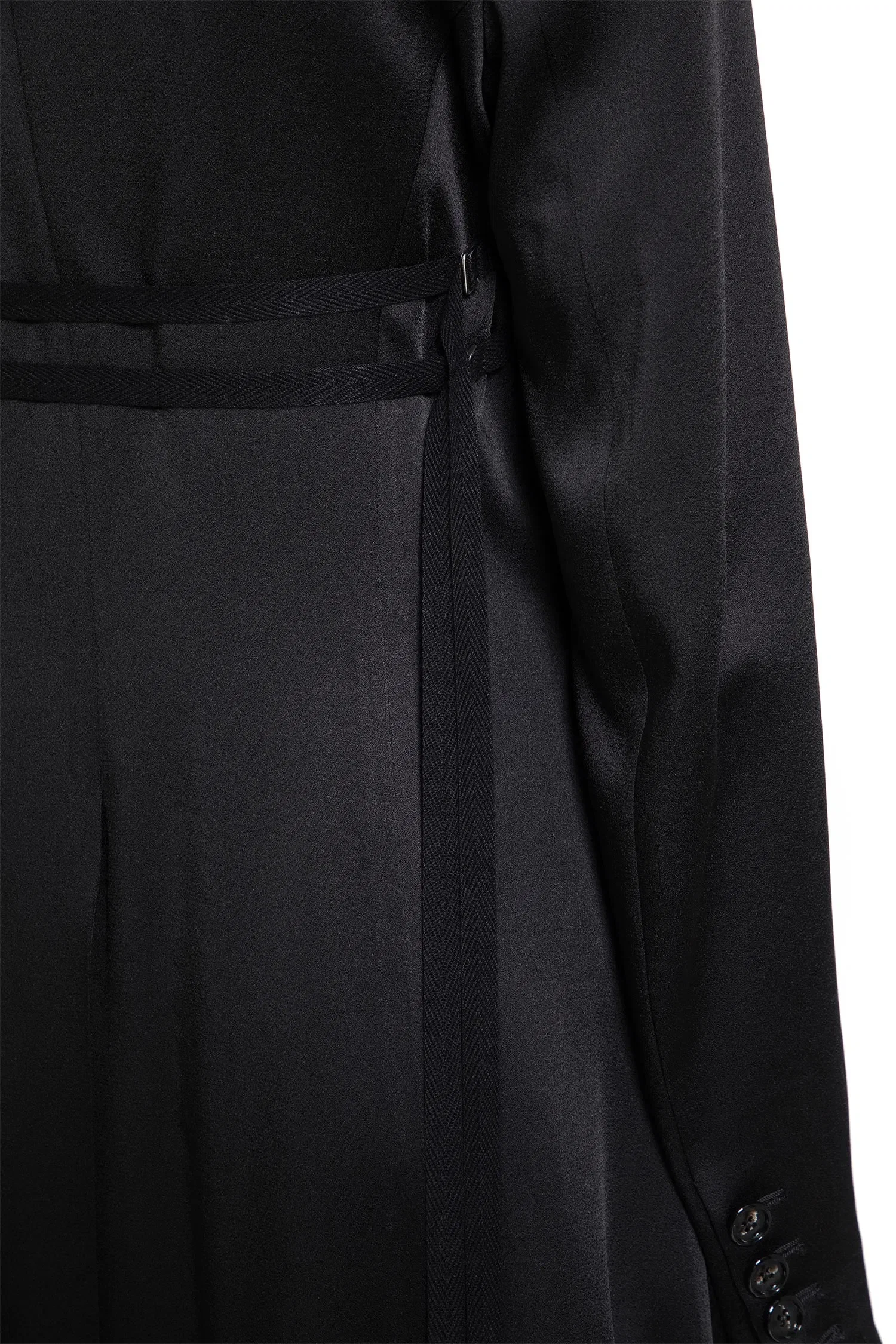Ann Demeulemeester Abke X-Long Open Front Coat