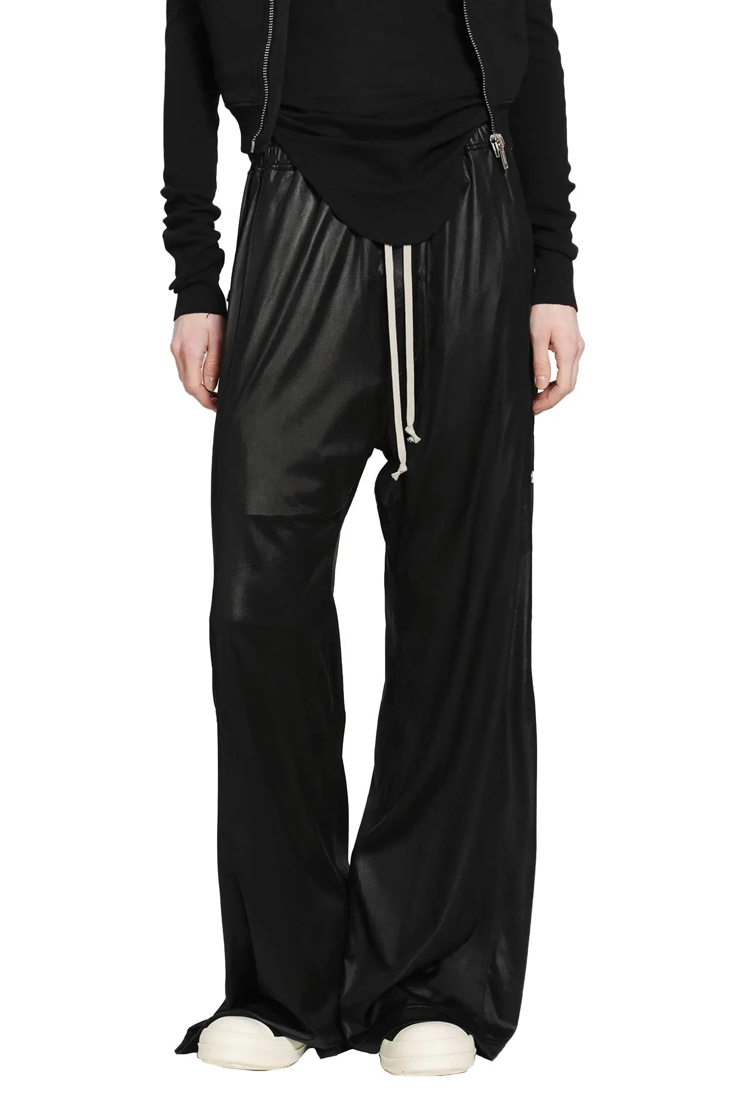 Rick Owens DRKSHDW Temple Wide Pusher Pants in Liquid Jersey
