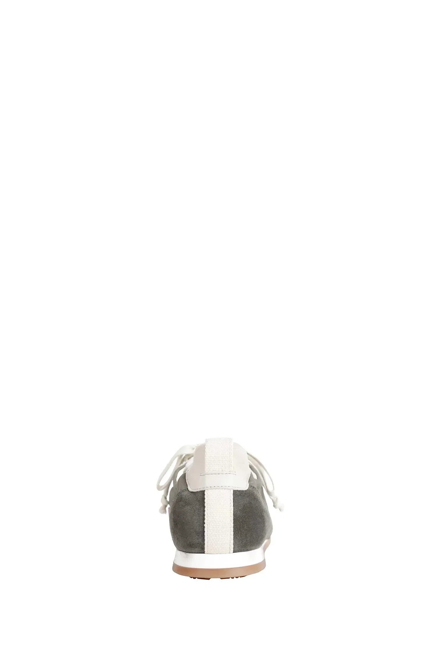 Uma Wang Canvas and Suede Sneakers
