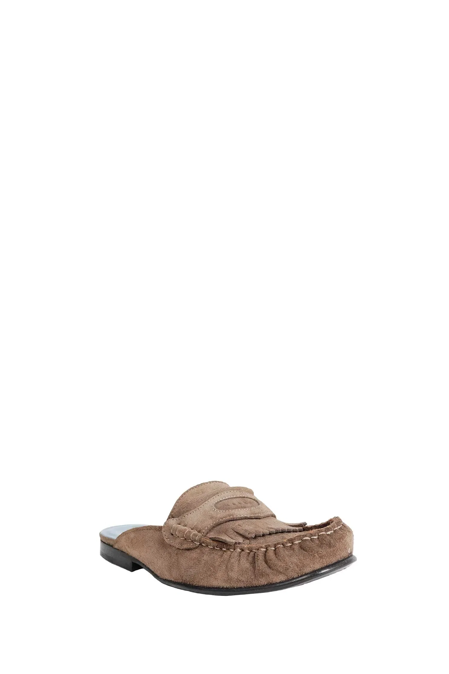 Marni Suede Mule Loafers