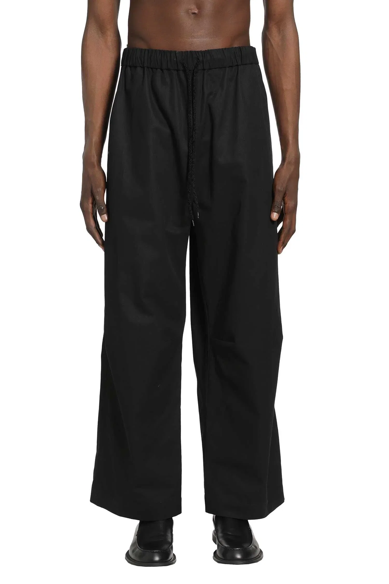 Simone Rocha Elasticated Knee Pleat Trousers