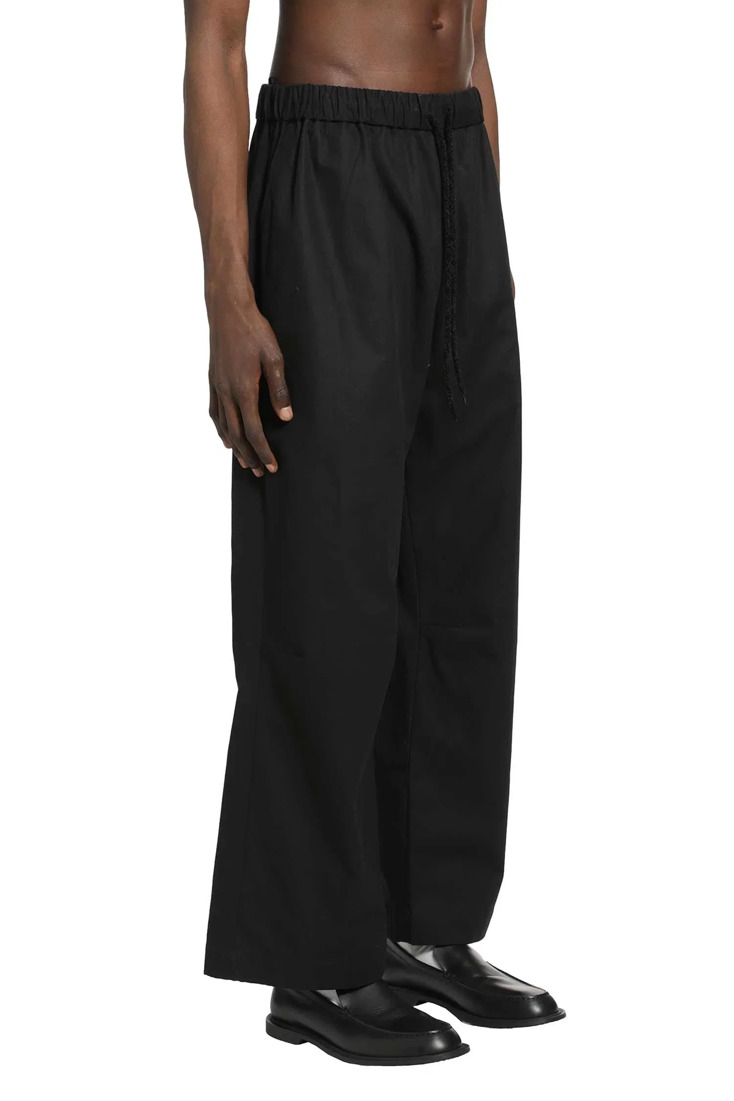 Simone Rocha Elasticated Knee Pleat Trousers