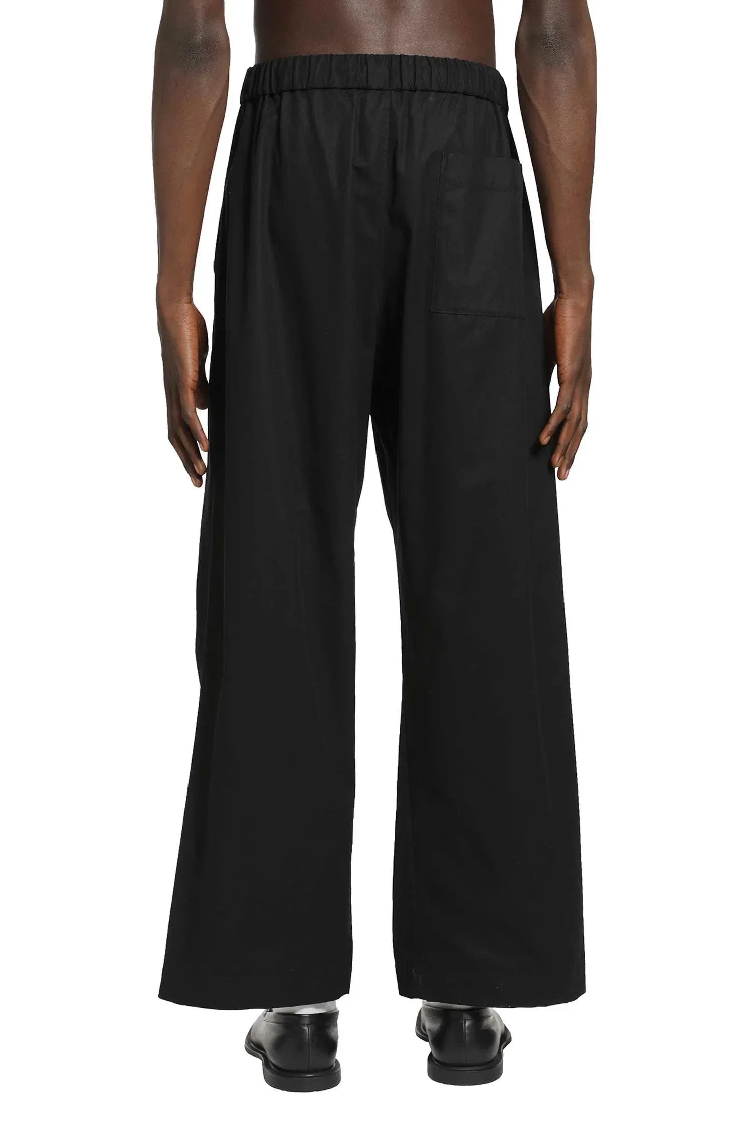 Simone Rocha Elasticated Knee Pleat Trousers