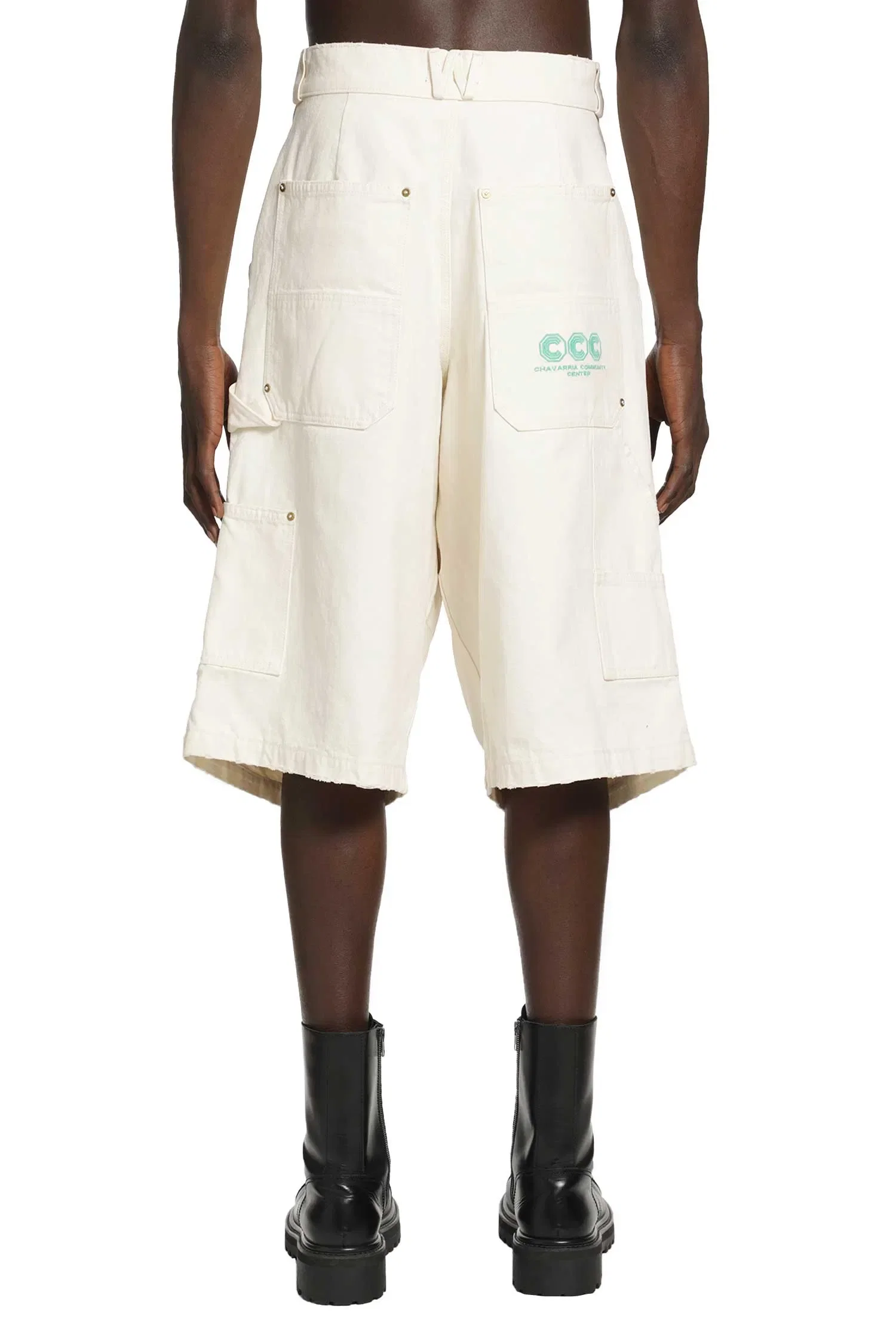 Willy Chavarria Stockton Double Knee Shorts