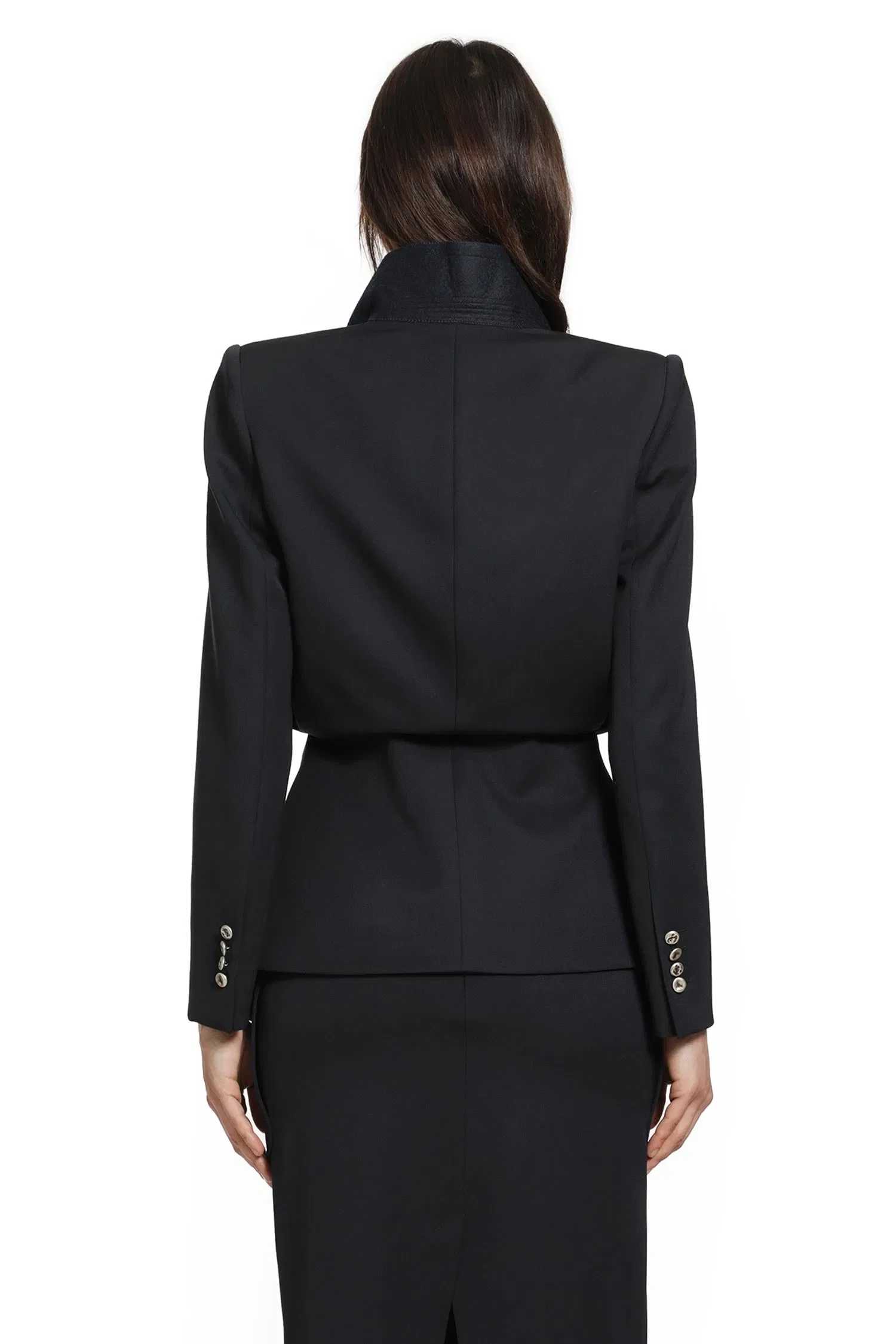 MCQUEEN Folded Lapel Blazer
