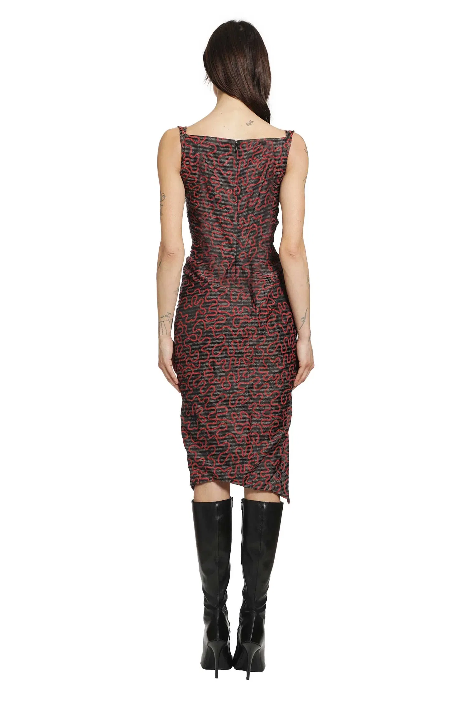 Vivienne Westwood Sleeveless Side Panther Dress