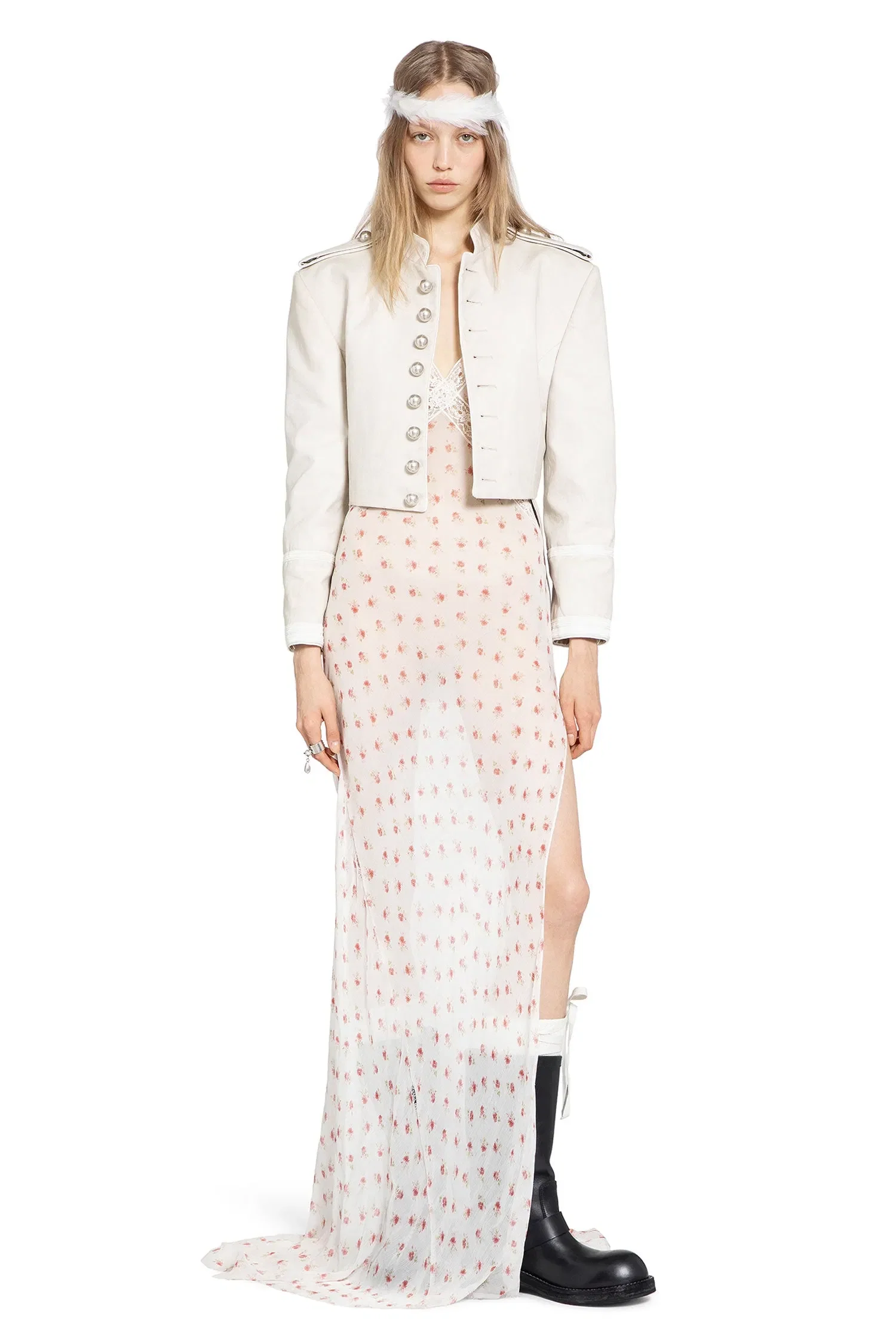 Ann Demeulemeester Lala X-Long Bias Dress