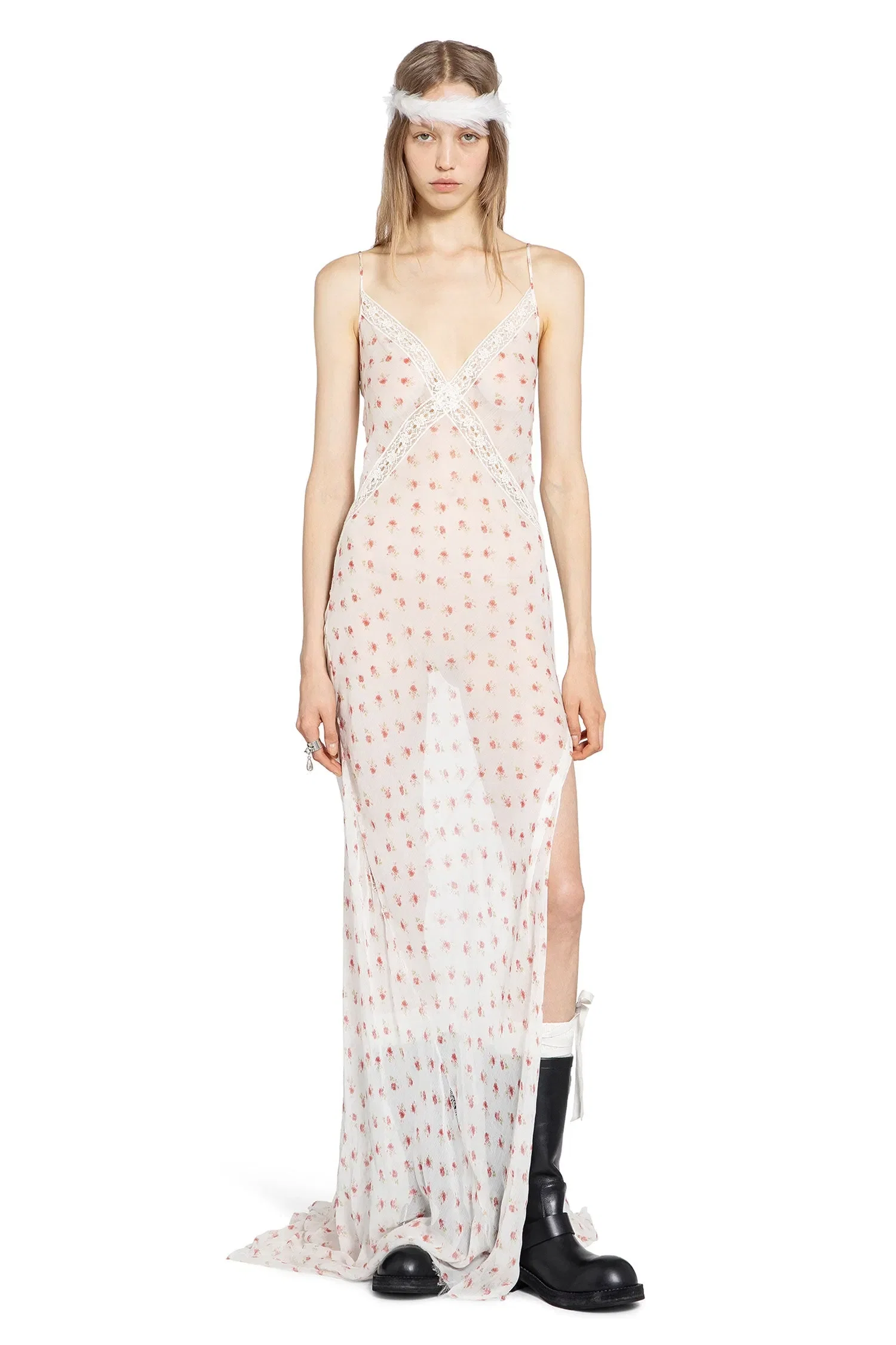 Ann Demeulemeester Lala X-Long Bias Dress