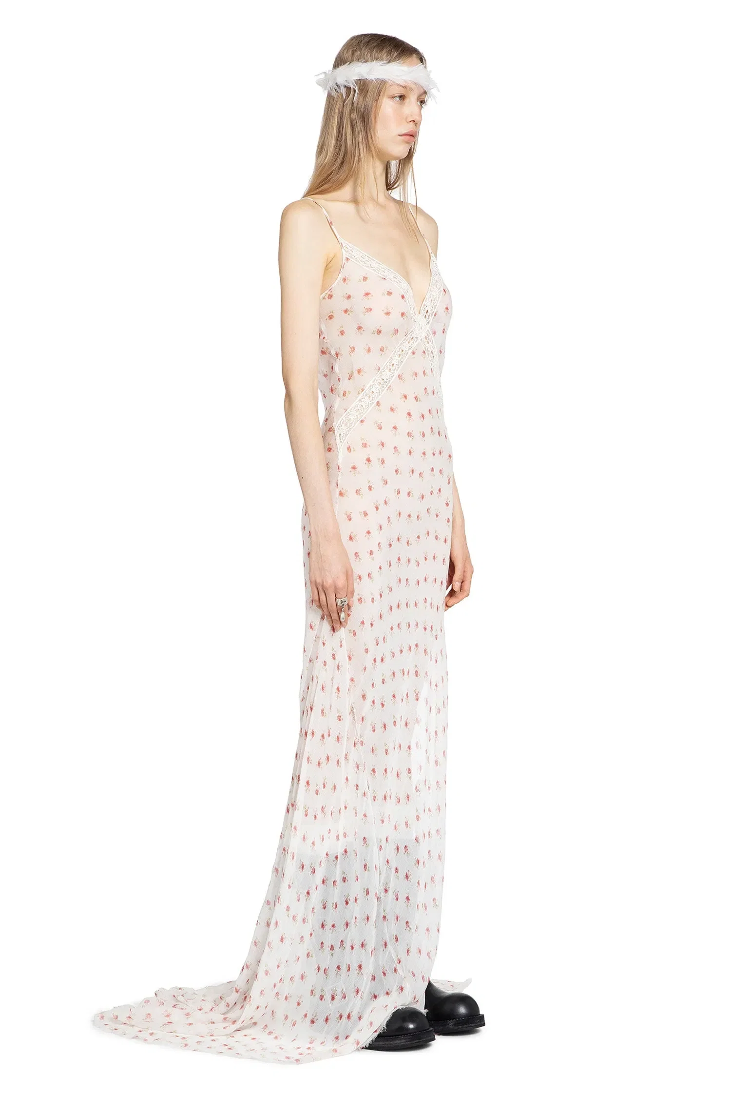 Ann Demeulemeester Lala X-Long Bias Dress